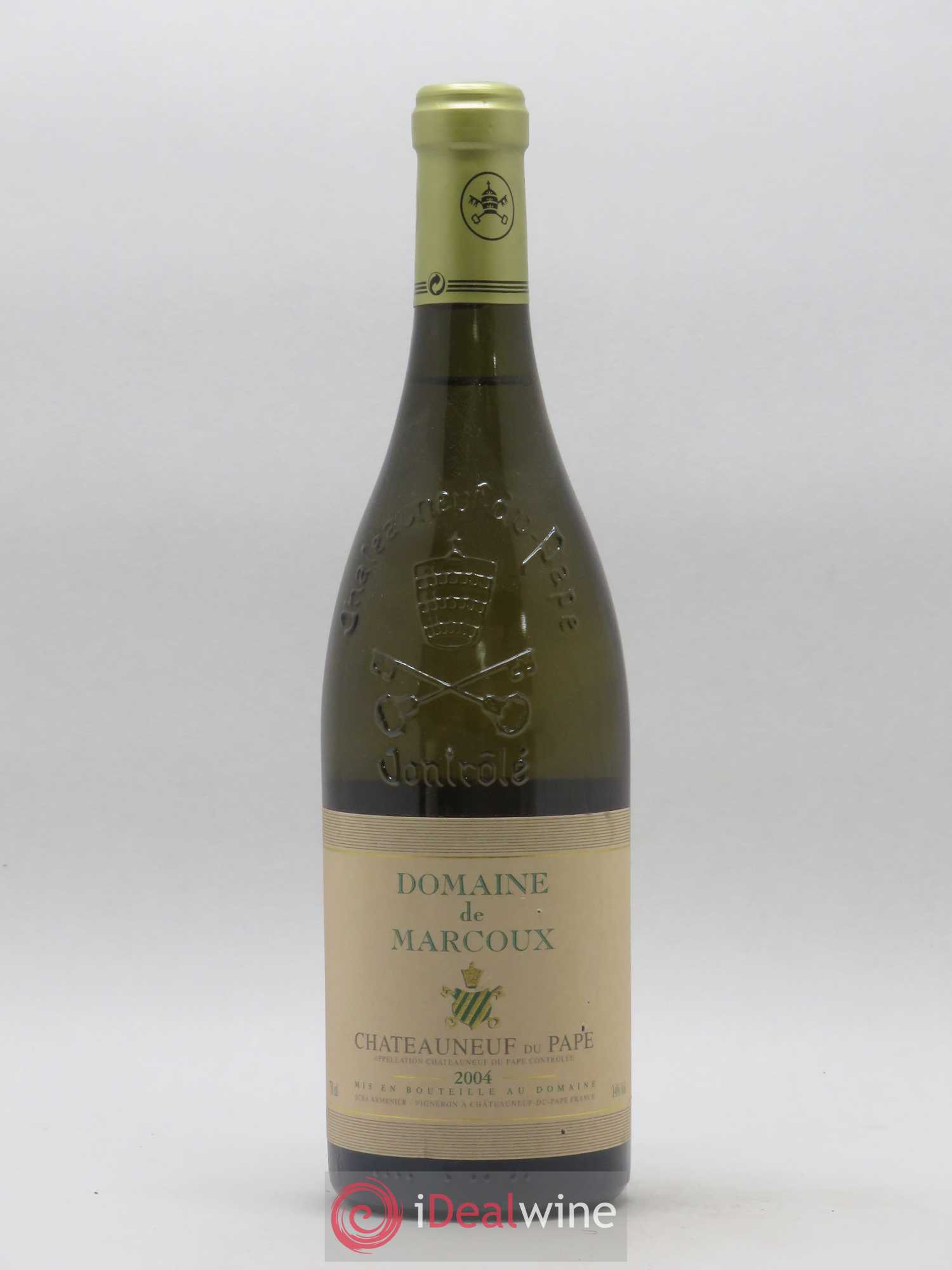 Châteauneuf-du-Pape Marcoux (Domaine de) 2004 - Lot de 1 bouteille - 0