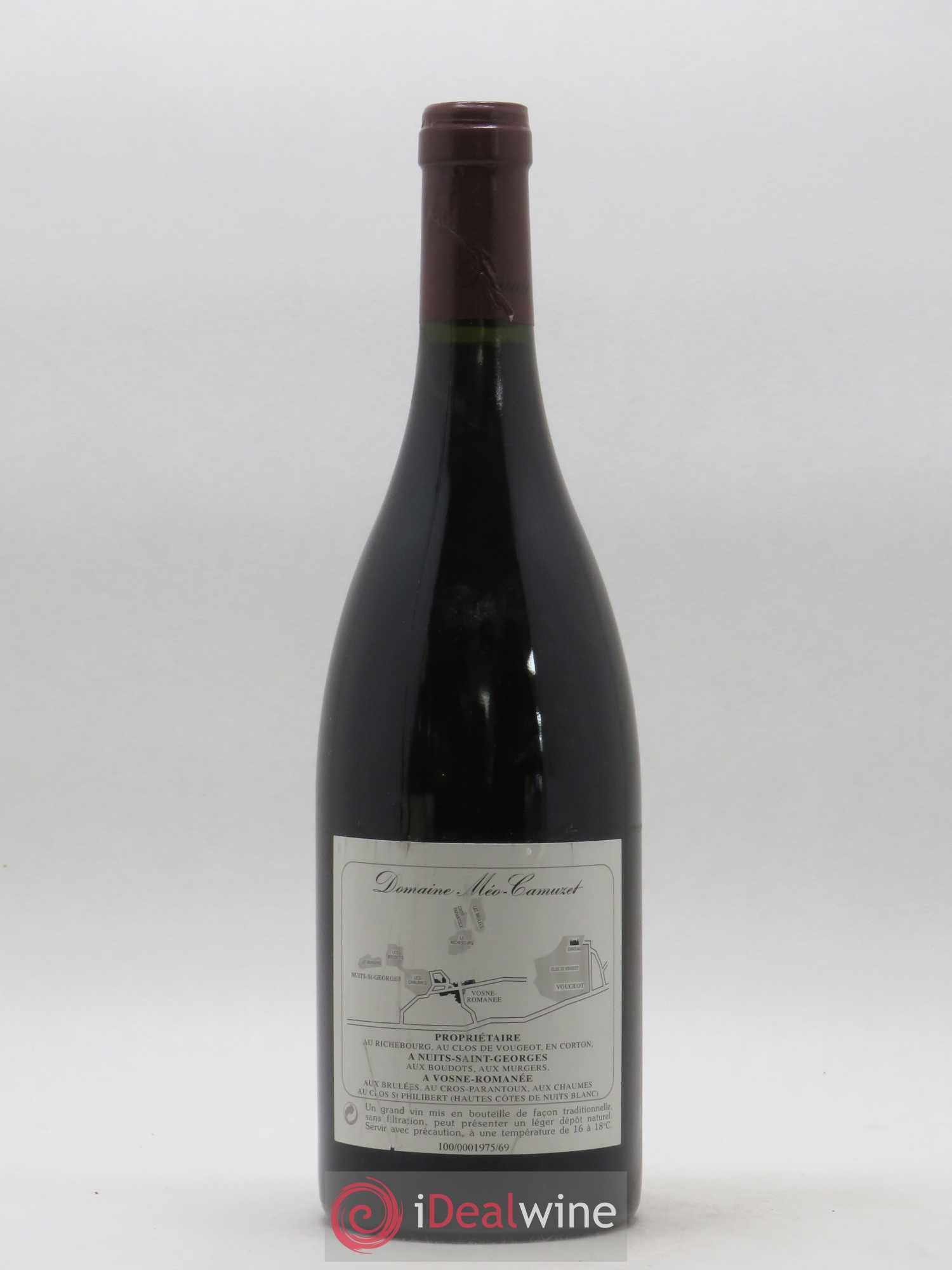 Corton Grand Cru Clos Rognet Méo-Camuzet (Domaine) 1996 - Lot de 1 bouteille - 1