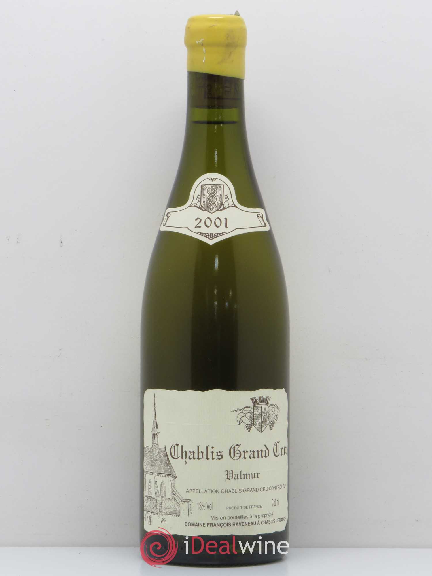 Chablis Grand Cru Valmur Raveneau (Domaine) 2001 - Lot de 1 bouteille - 0