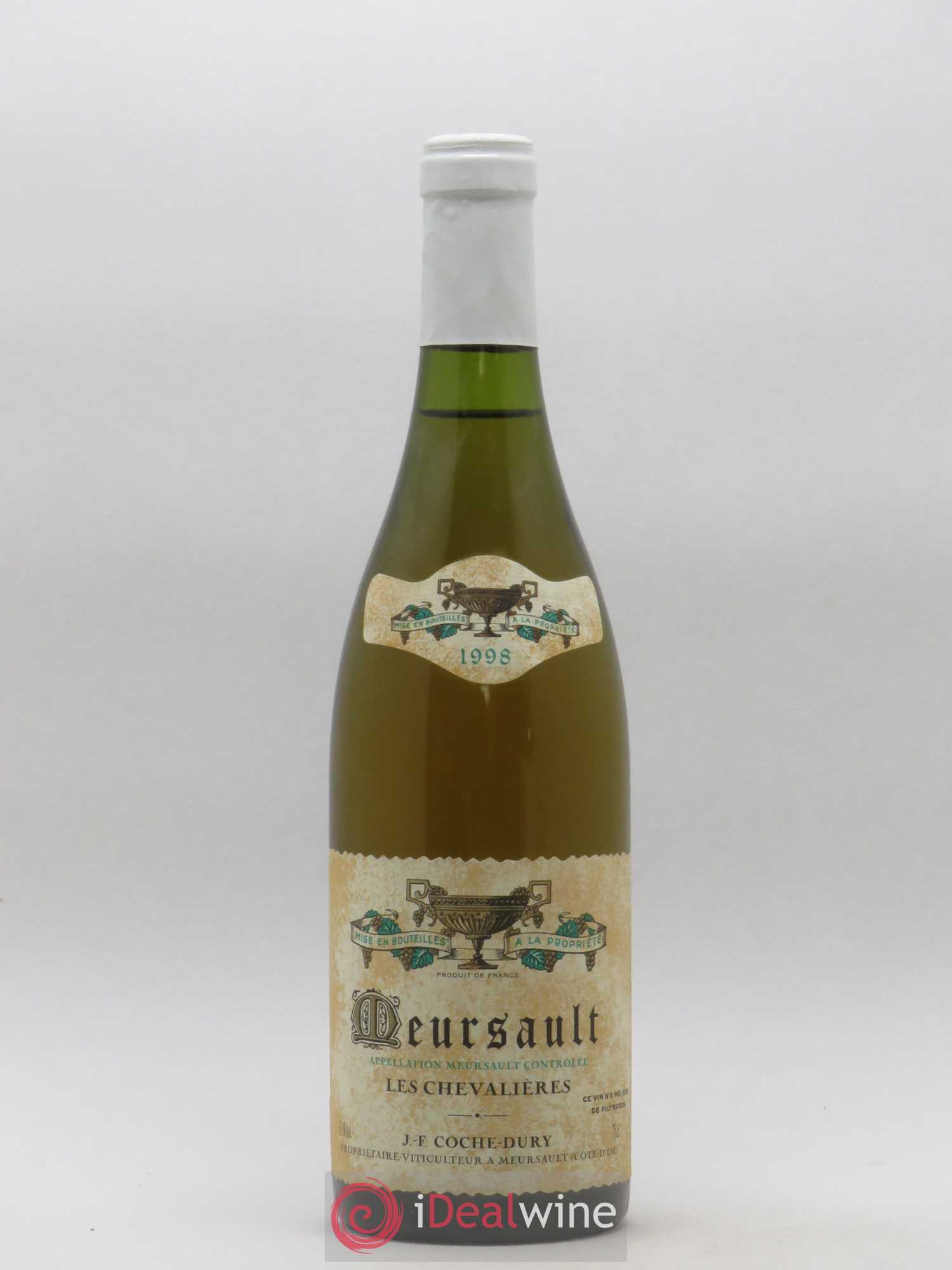 Meursault Les Chevalières Coche Dury (Domaine) 1998 - Lot de 1 bouteille - 0