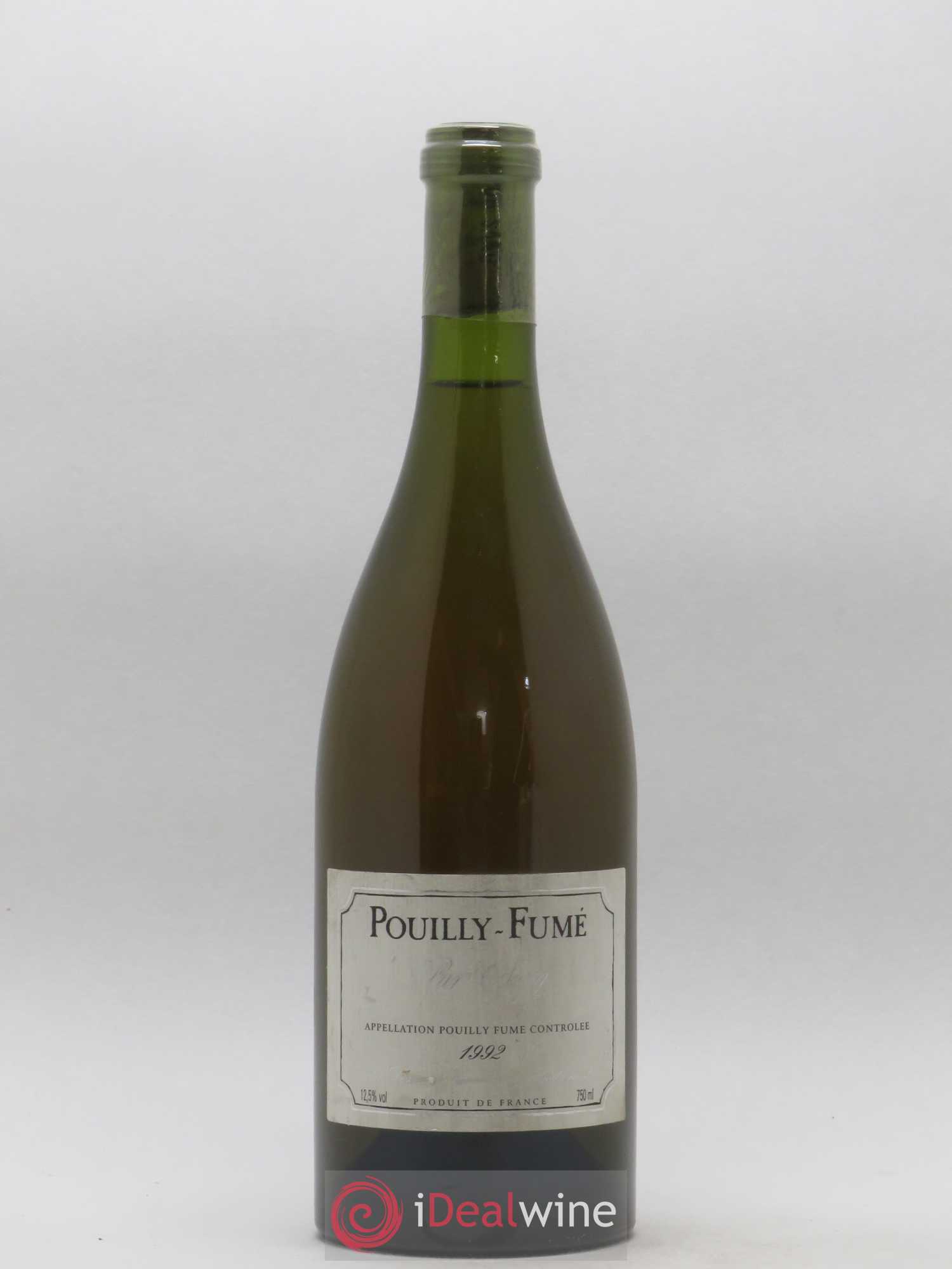 Vin de France (anciennement Pouilly-Fumé) Pur Sang Dagueneau (Domaine Didier - Louis-Benjamin) 1992 - Lot de 1 bouteille - 0