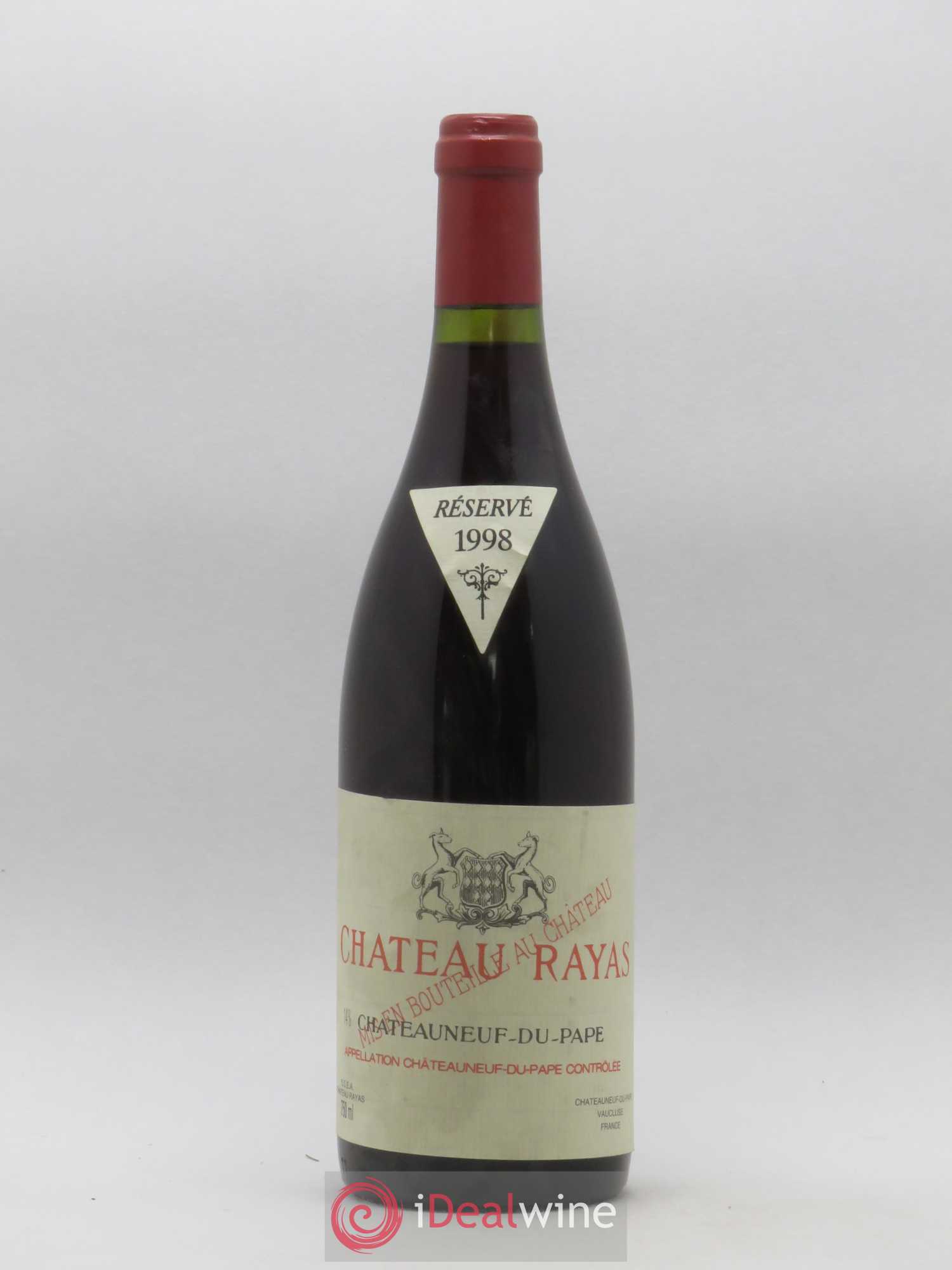 Châteauneuf-du-Pape Château Rayas Emmanuel Reynaud 1998 - Lot de 1 bouteille - 0