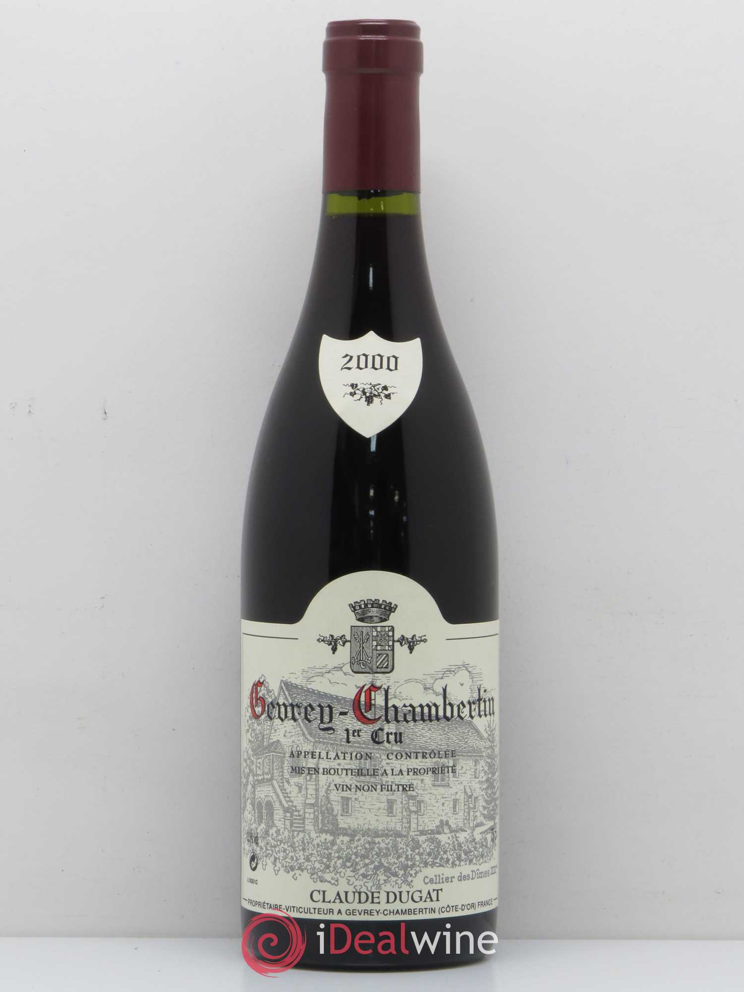 Gevrey-Chambertin 1er Cru Claude Dugat 2000 - Lot de 1 bouteille - 0