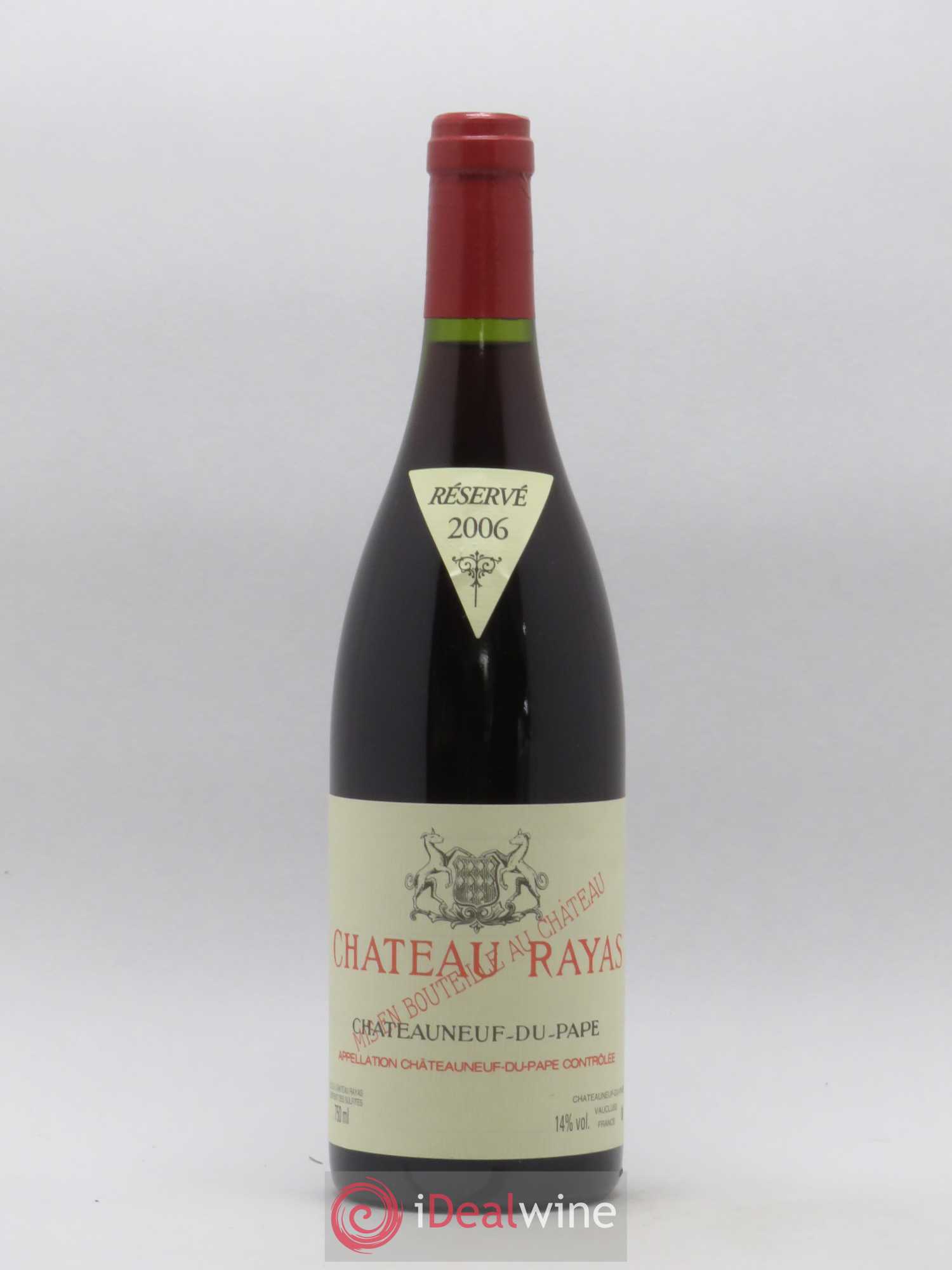 Châteauneuf-du-Pape Château Rayas Emmanuel Reynaud 2006 - Lot de 1 bouteille - 0