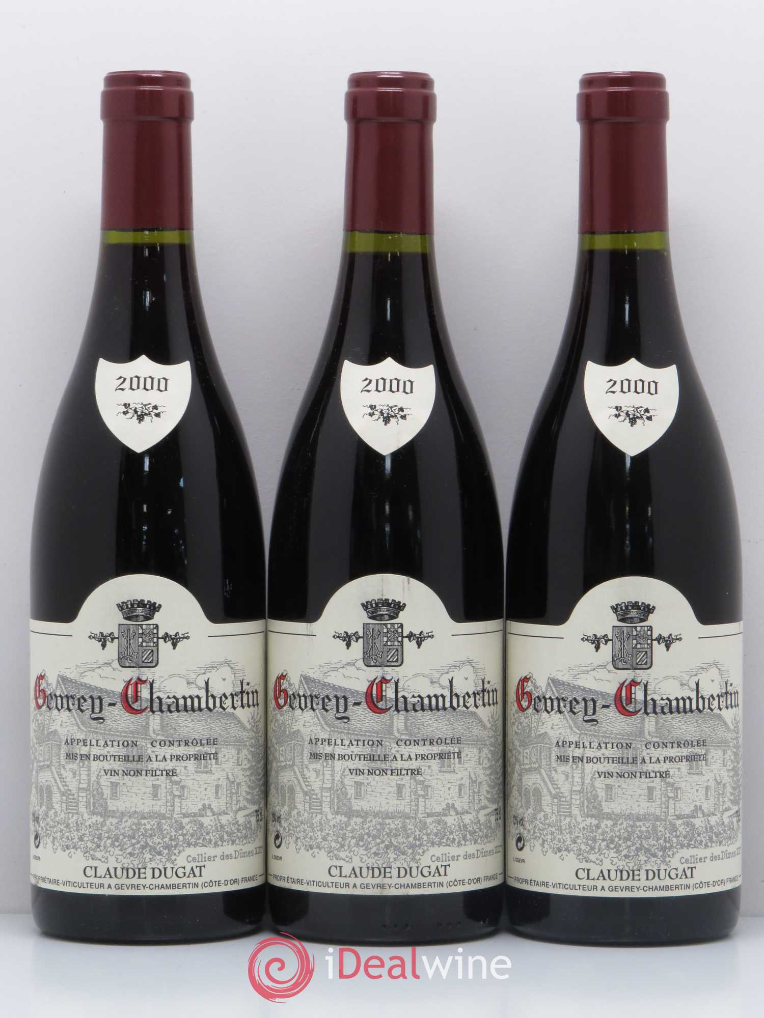Gevrey-Chambertin Claude Dugat 2000 - Lot de 6 bouteilles - 2