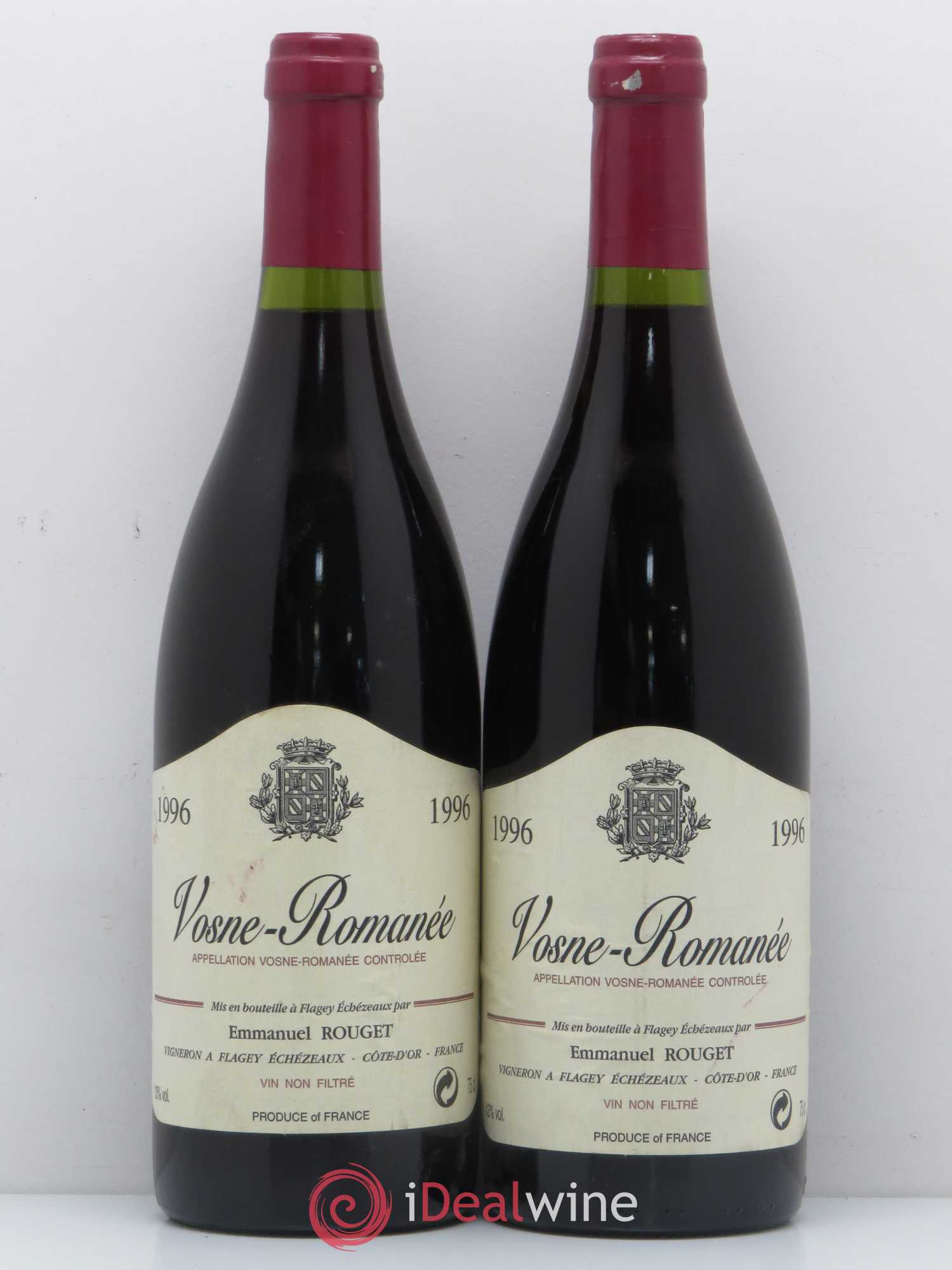 Vosne-Romanée Emmanuel Rouget 1996 - Posten von 2 Flaschen - 0