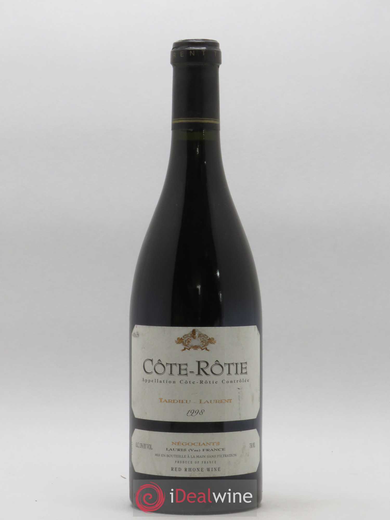 Côte-Rôtie Maison Tardieu-Laurent 1998 - Lot de 1 bouteille - 0