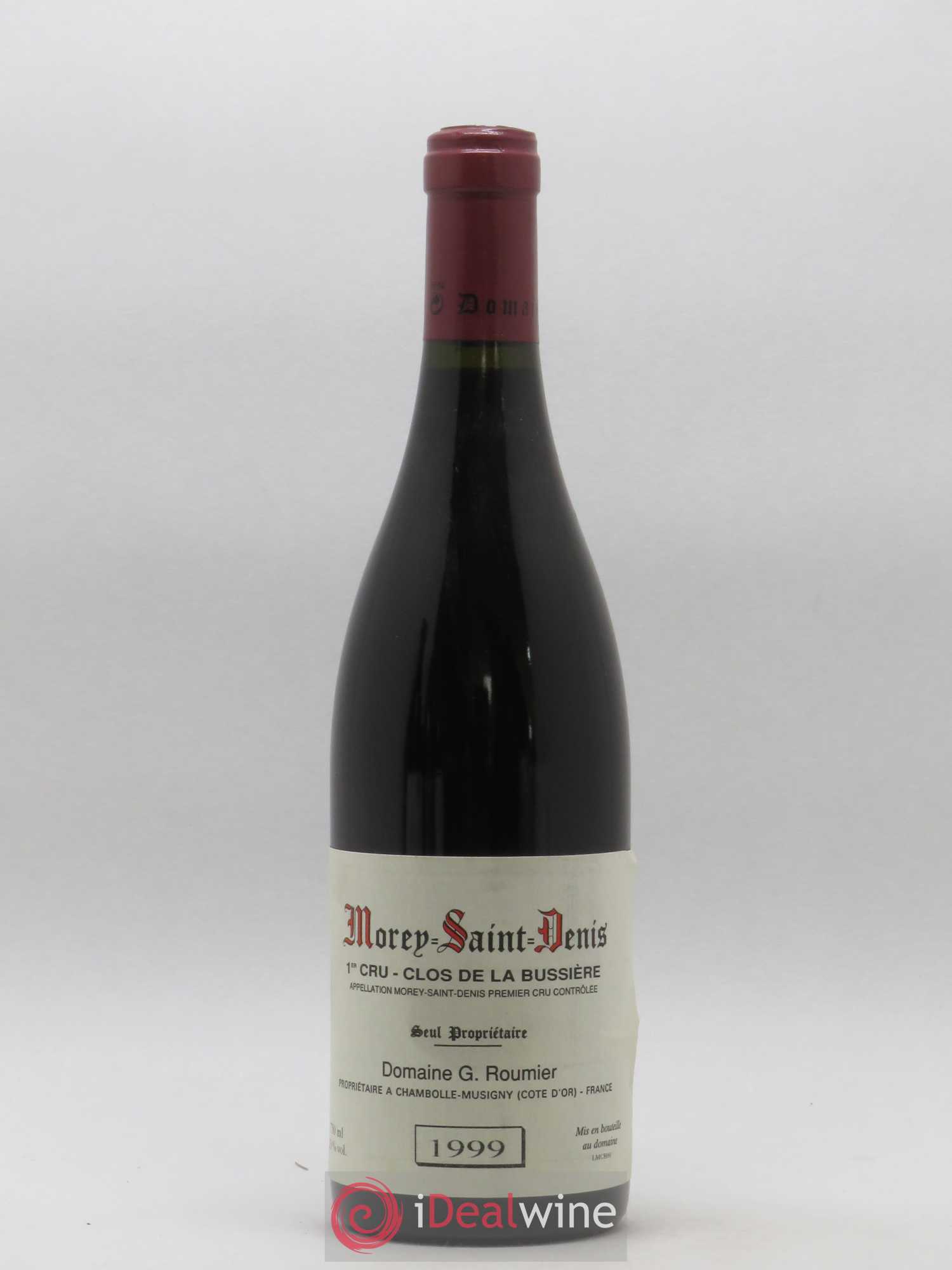 Morey-Saint-Denis 1er Cru Clos de la Bussière Georges Roumier (Domaine) 1999 - Lot de 1 bouteille - 0