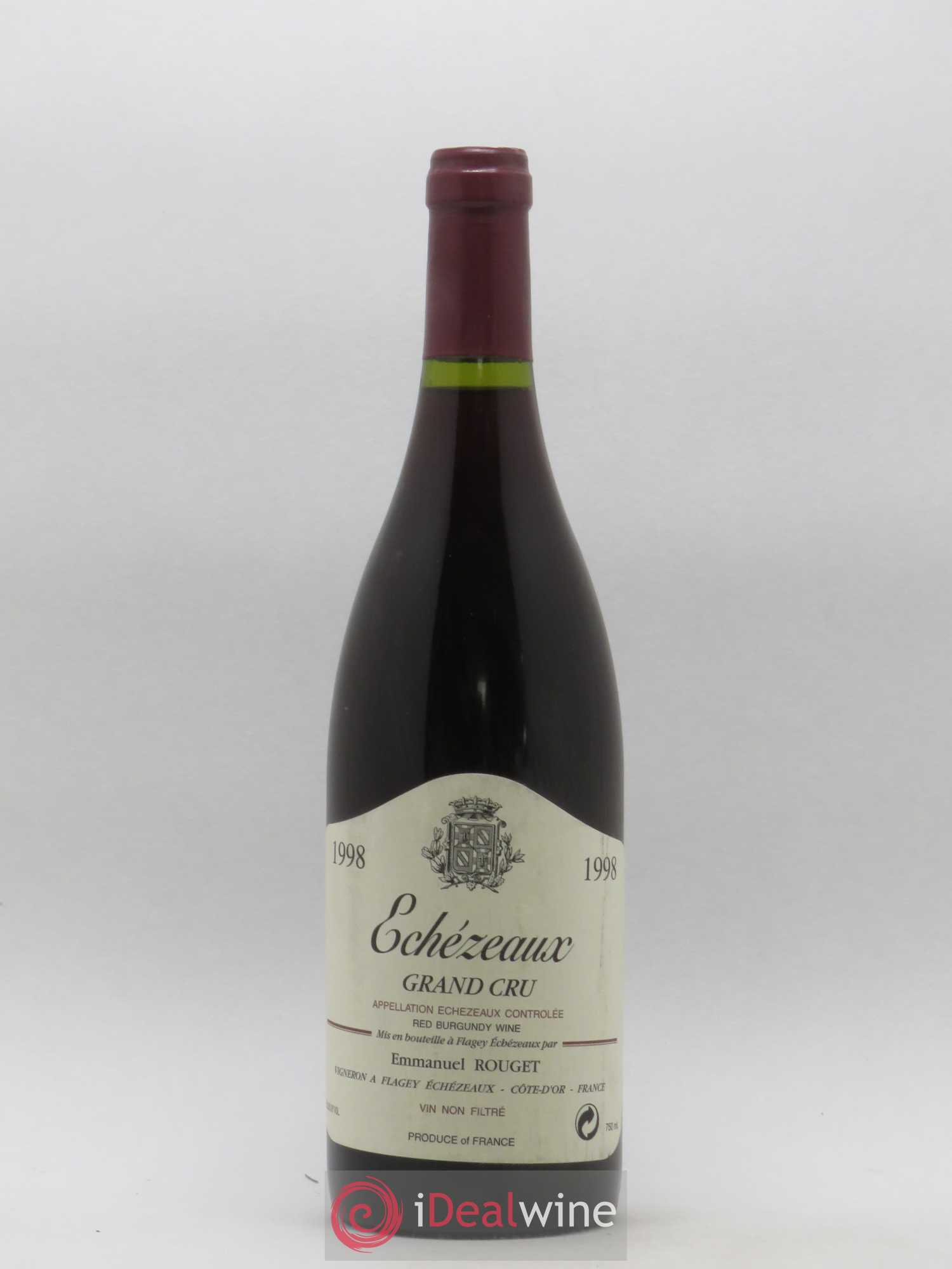 Echezeaux Grand Cru Emmanuel Rouget 1998 - Lot de 1 bouteille - 0