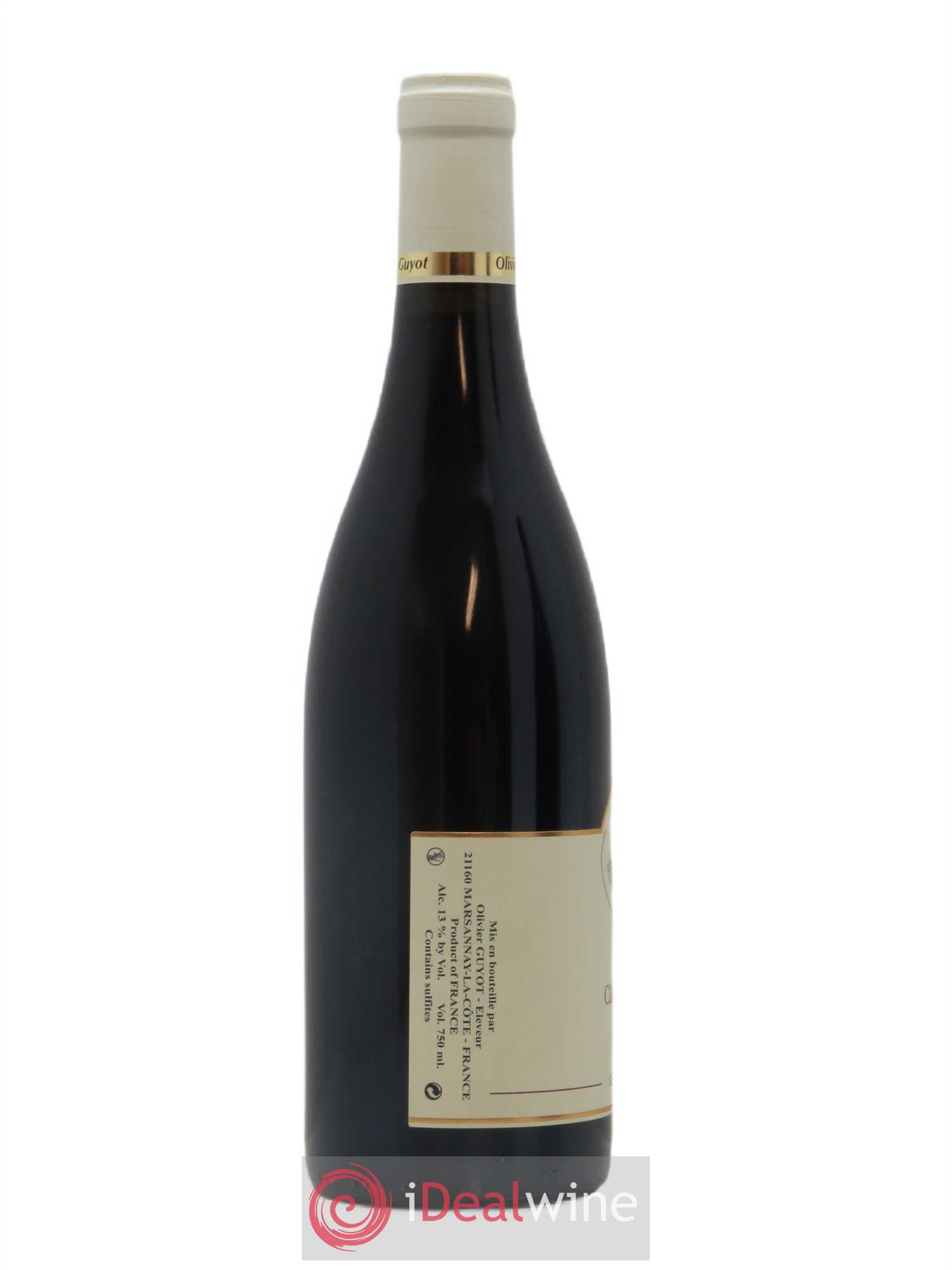 Clos de la Roche Grand Cru Olivier Guyot (Domaine de) 2016 - Lot de 1 bouteille - 1