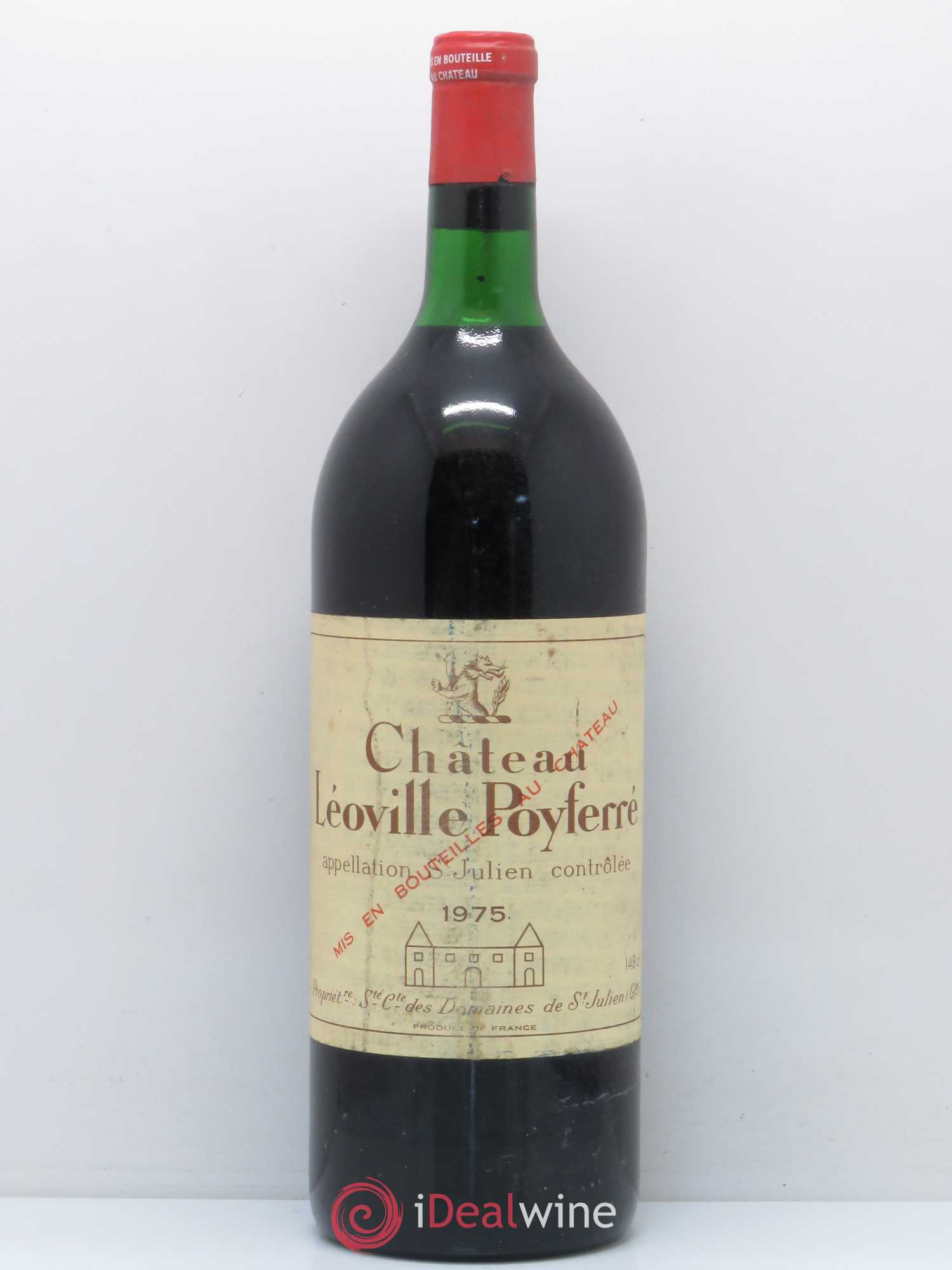 Château Léoville Poyferré 2ème Grand Cru Classé 1975 - Lot de 1 magnum - 0