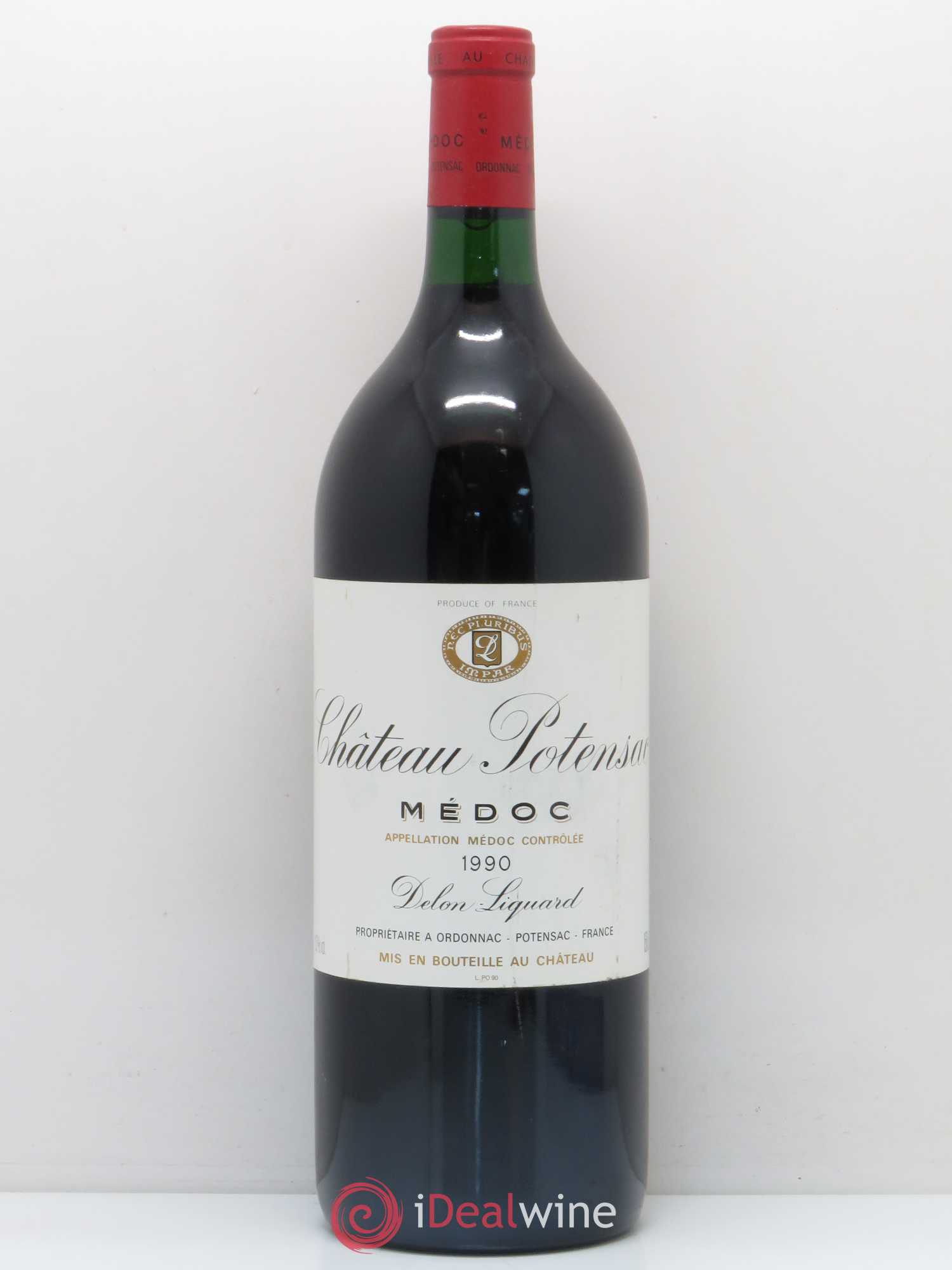 Château Potensac 1990 - Lot de 1 magnum - 0