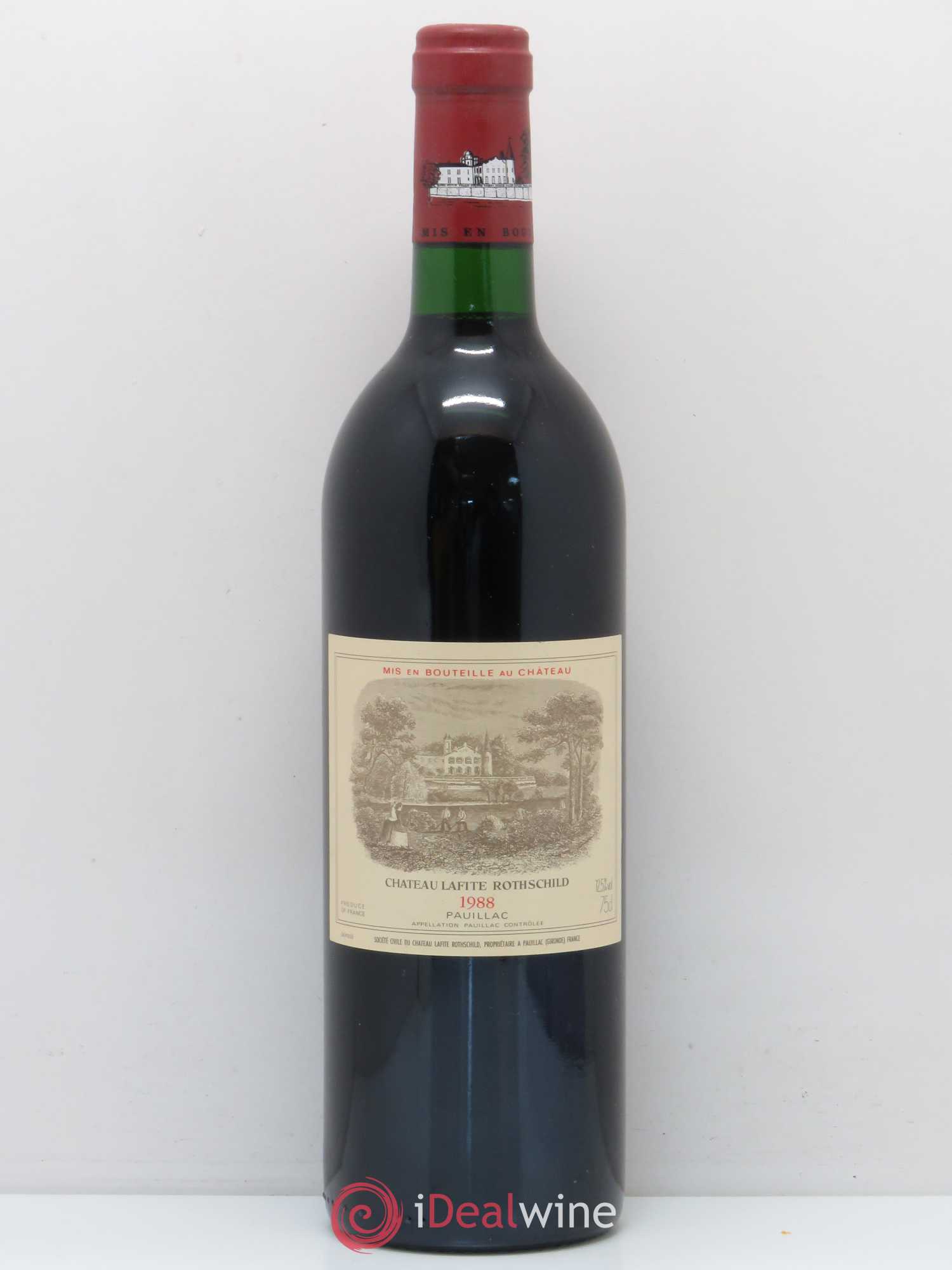 Château Lafite Rothschild 1er Grand Cru Classé 1988 - Lot de 1 bouteille - 0