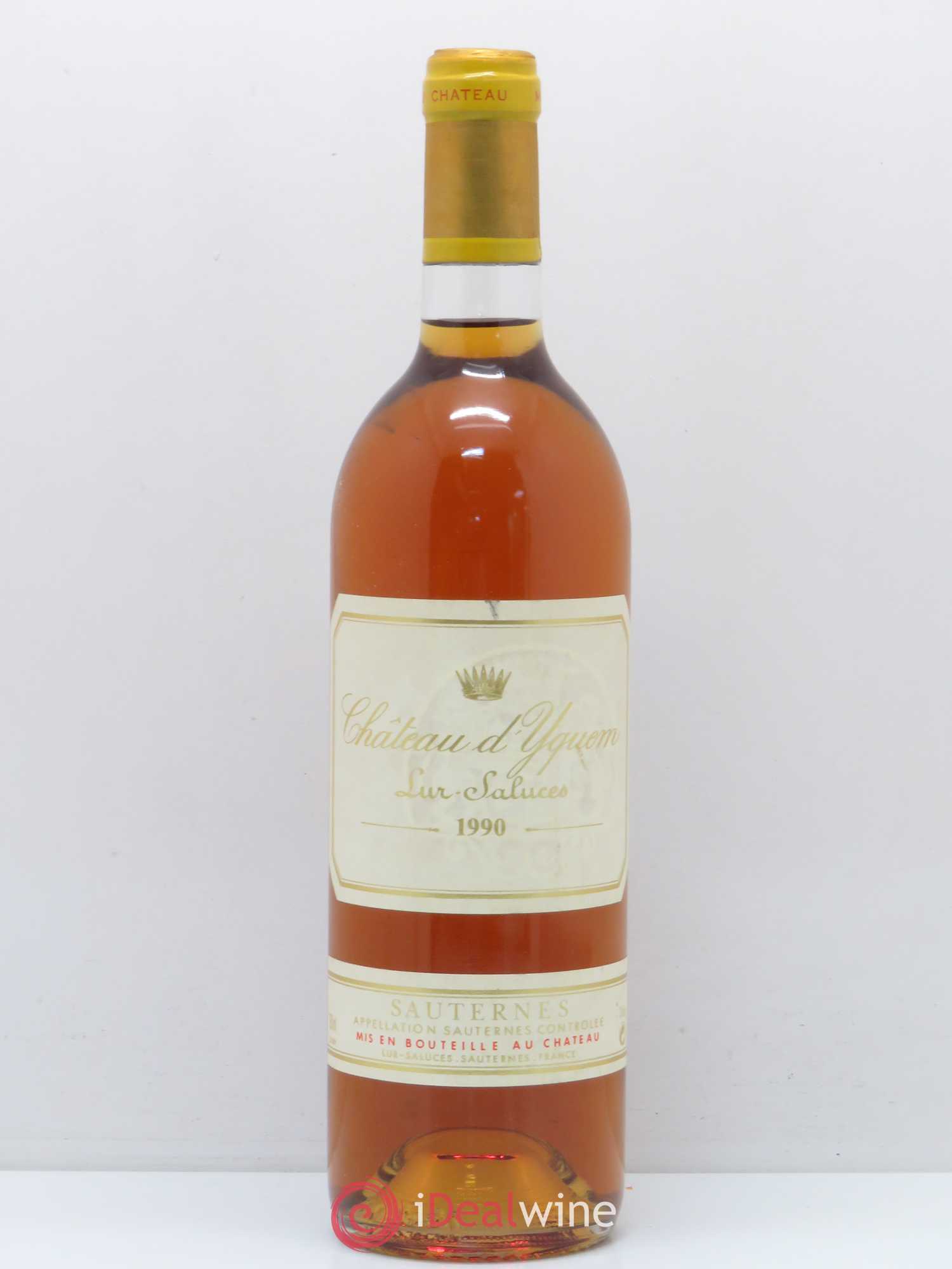 Château d' Yquem 1er Cru Classé Supérieur 1990 - Lotto di 1 bottiglia - 0