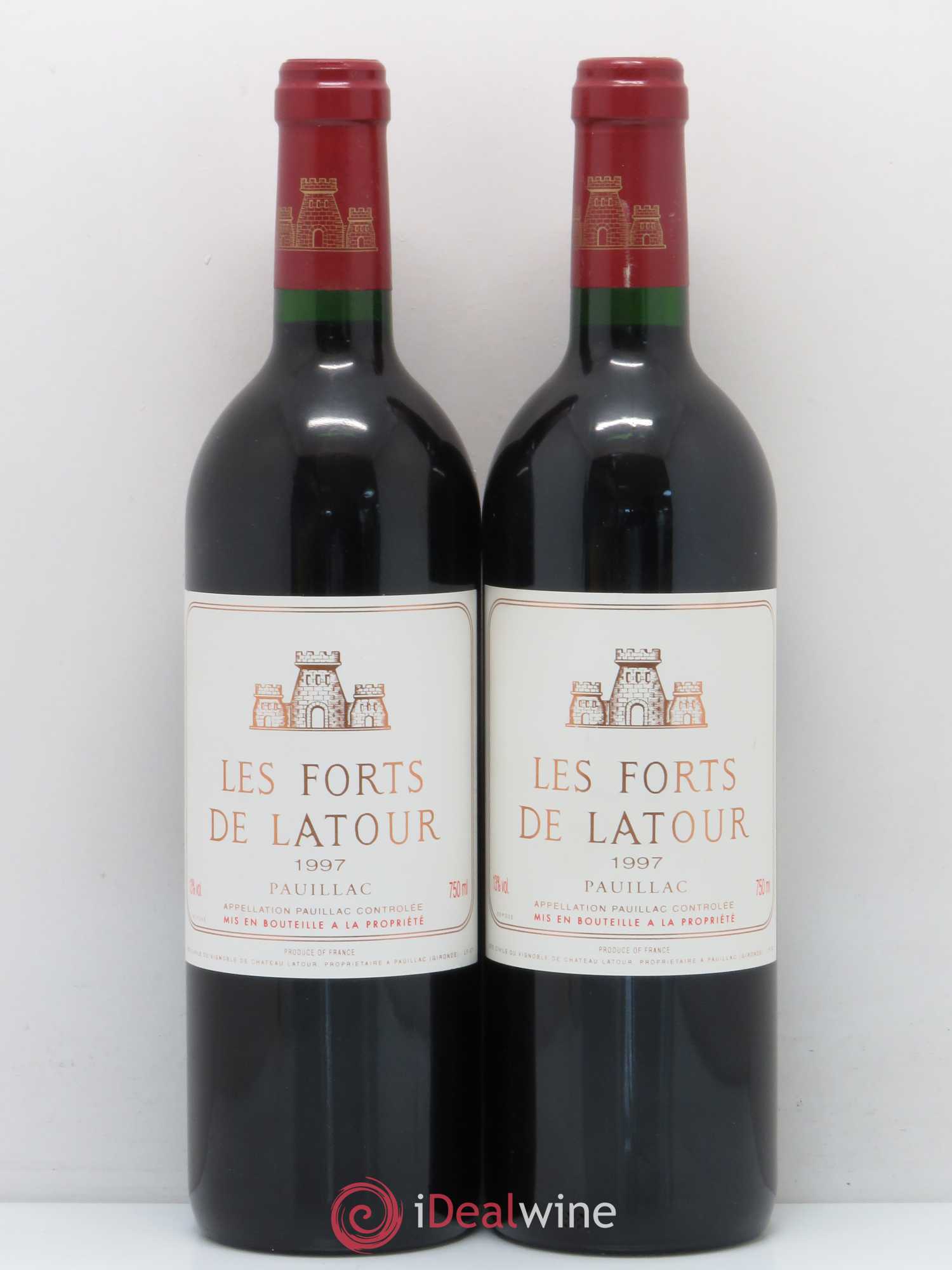 Les Forts de Latour Second Vin 1997 - Lot de 2 bouteilles - 0