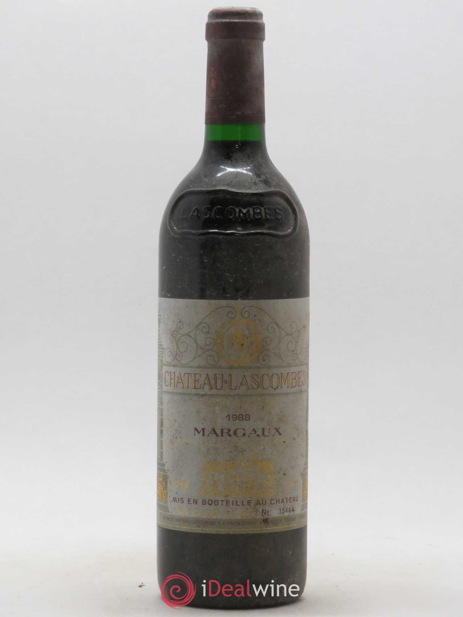 Château Lascombes 2ème Grand Cru Classé 1988 - Lot de 1 bouteille - 0