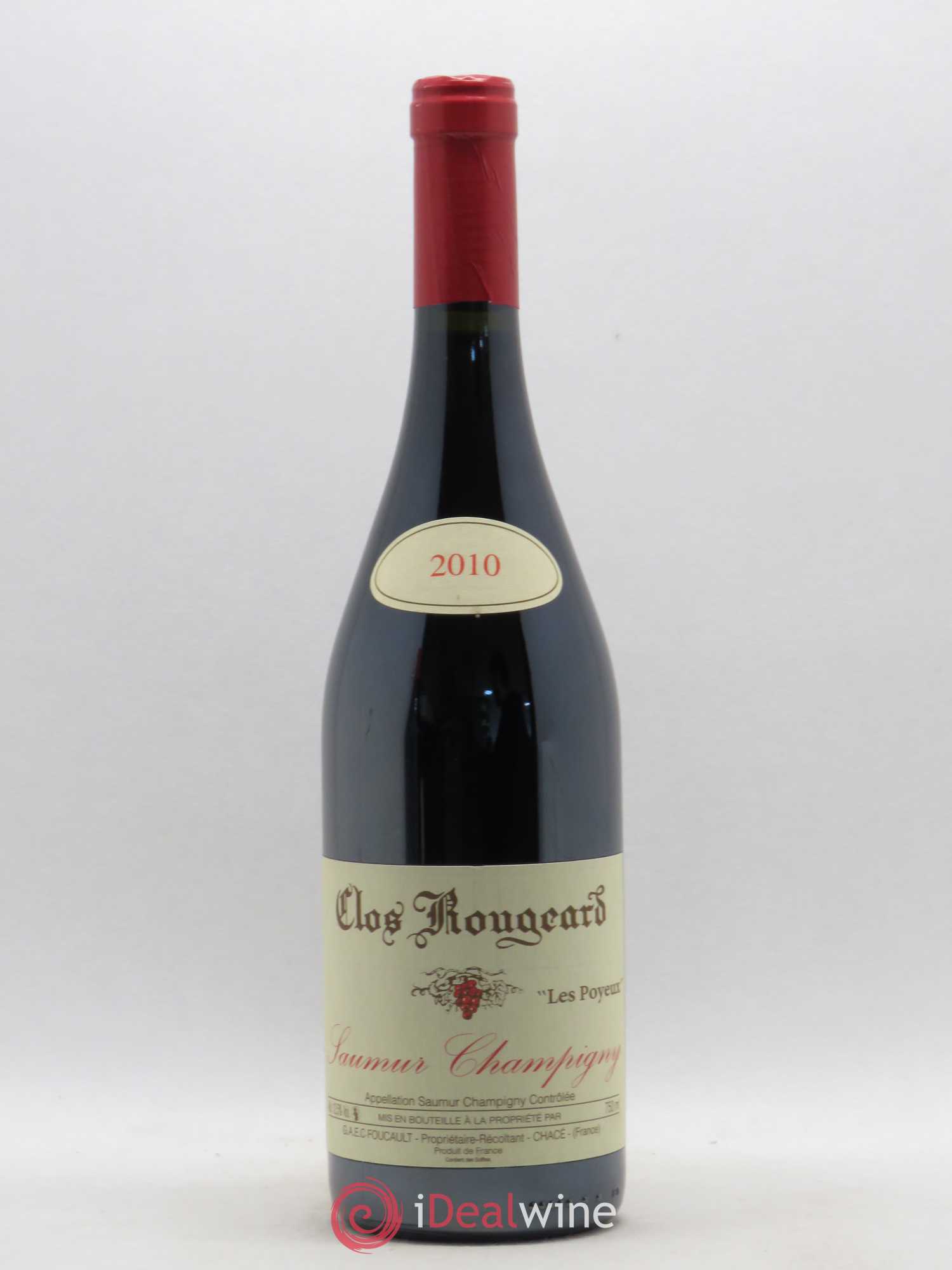 Saumur-Champigny Les Poyeux Clos Rougeard 2010 - Lot de 1 bouteille - 0