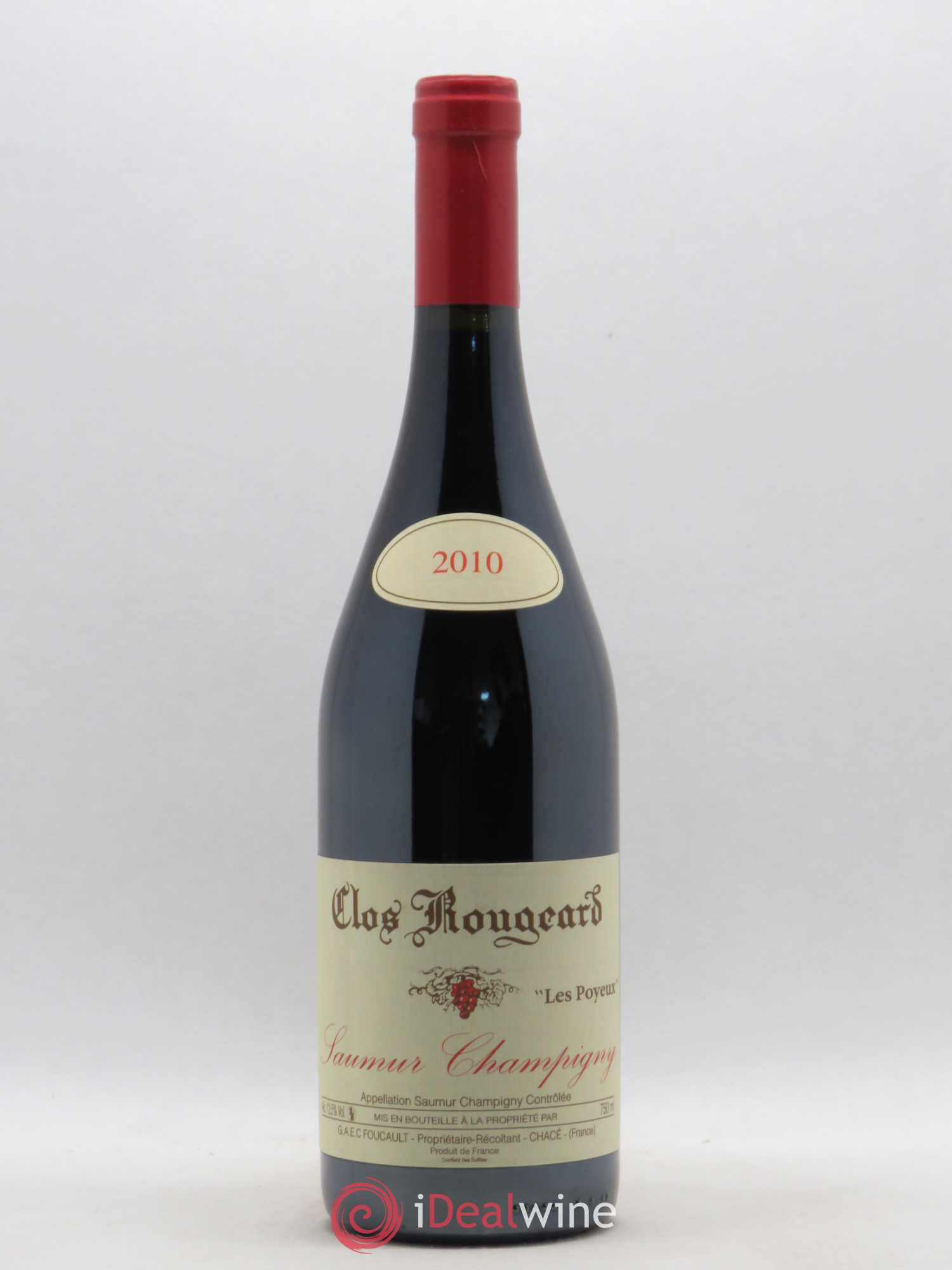Saumur-Champigny Les Poyeux Clos Rougeard 2010 - Lot de 1 bouteille - 0