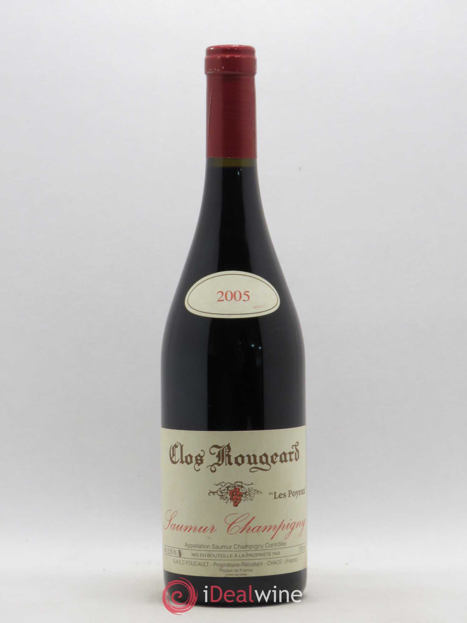 Saumur-Champigny Les Poyeux Clos Rougeard 2005 - Lot de 1 bouteille - 0