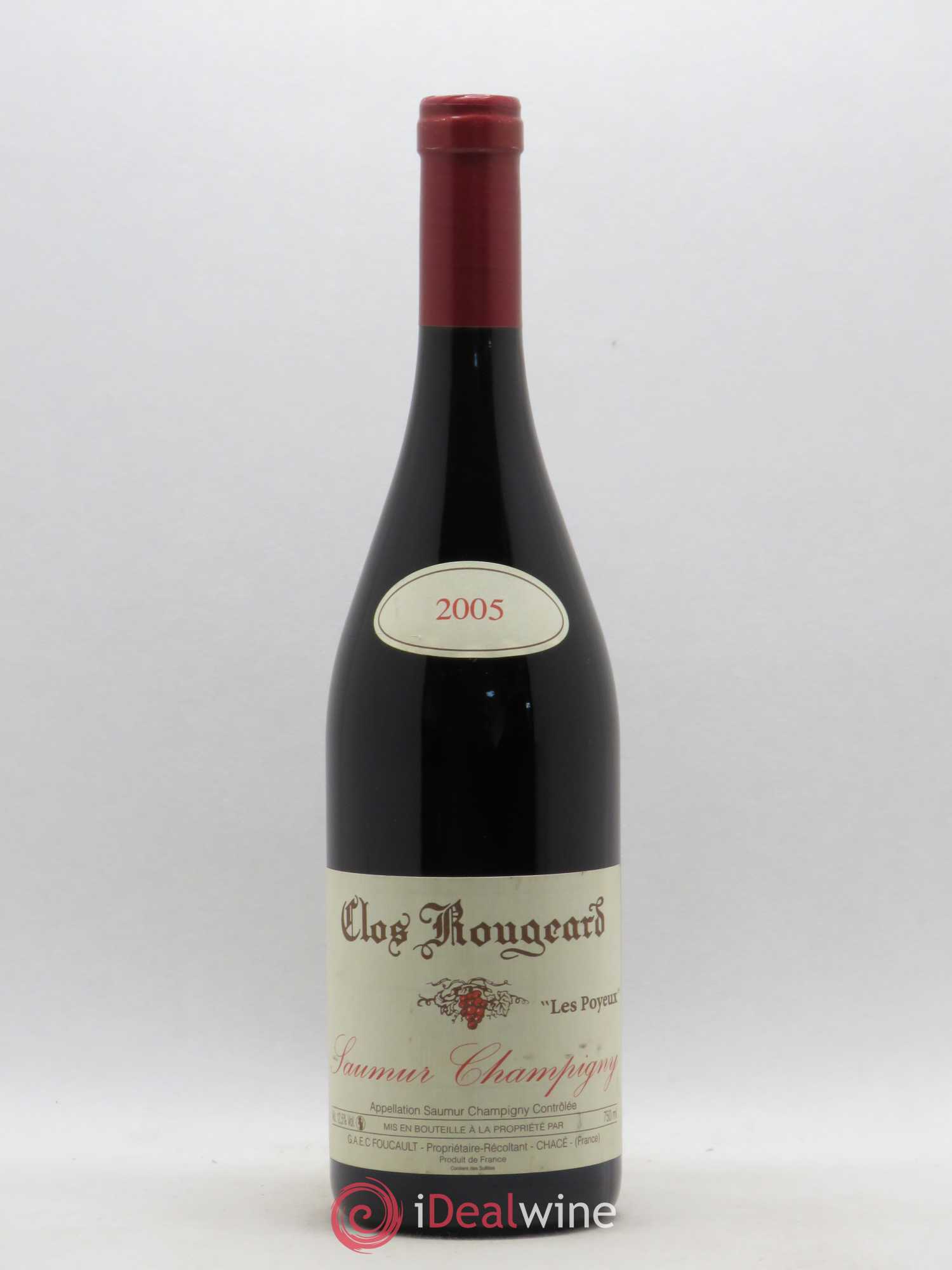 Saumur-Champigny Les Poyeux Clos Rougeard 2005 - Lot de 1 bouteille - 0