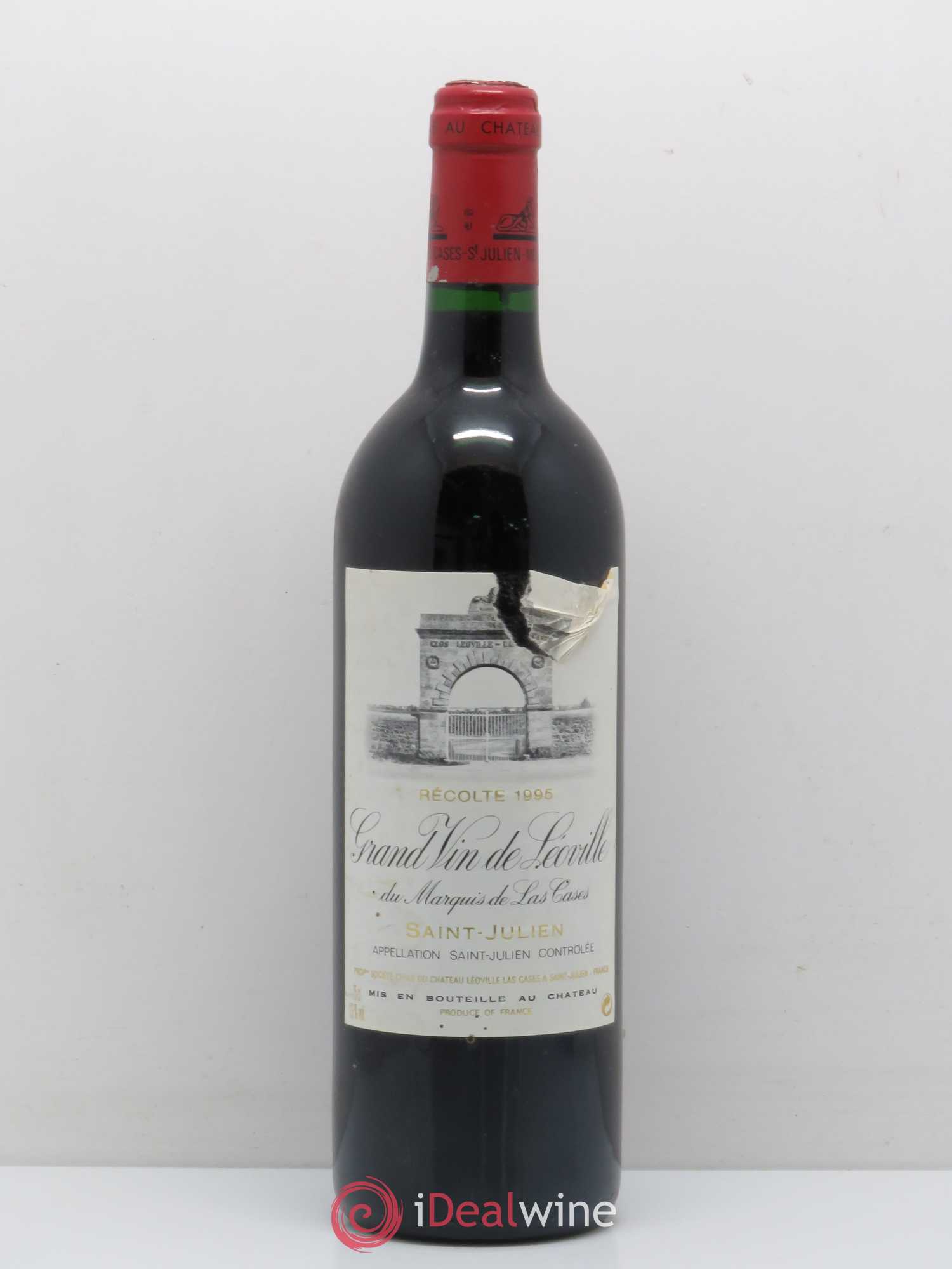 Château Léoville Las Cases 2ème Grand Cru Classé 1995 - Lot de 1 bouteille - 0