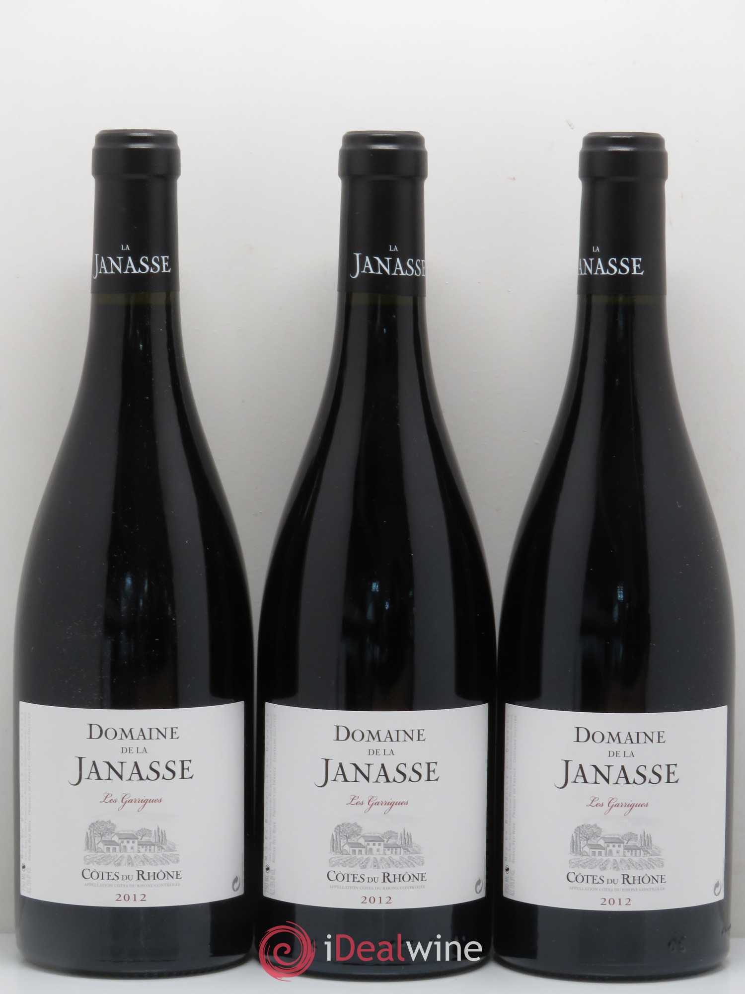 Côtes-du-Rhône La Janasse Les Garrigues 2012 - Posten von 6 Flaschen - 2