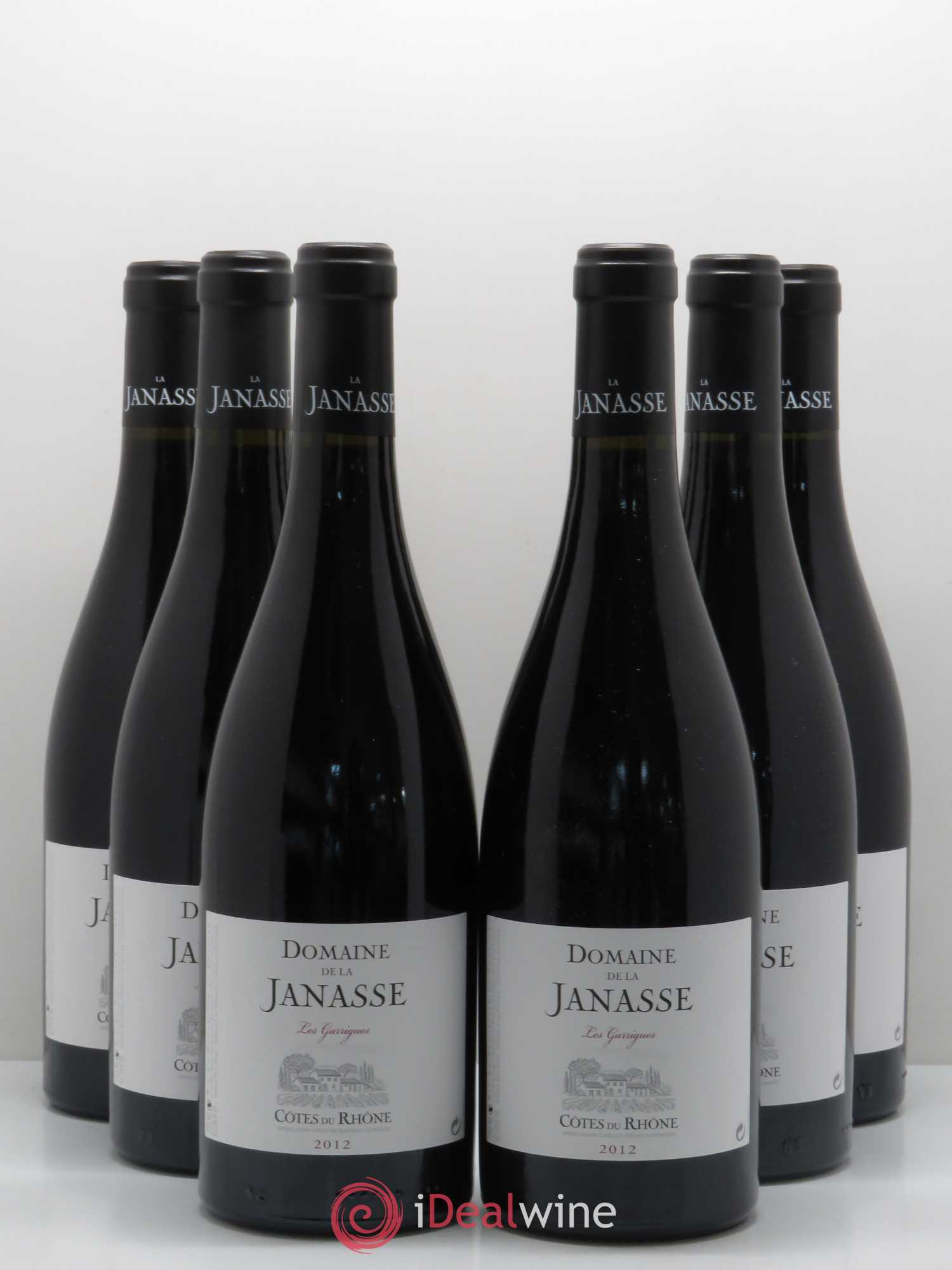 Côtes-du-Rhône La Janasse Les Garrigues 2012 - Posten von 6 Flaschen - 0