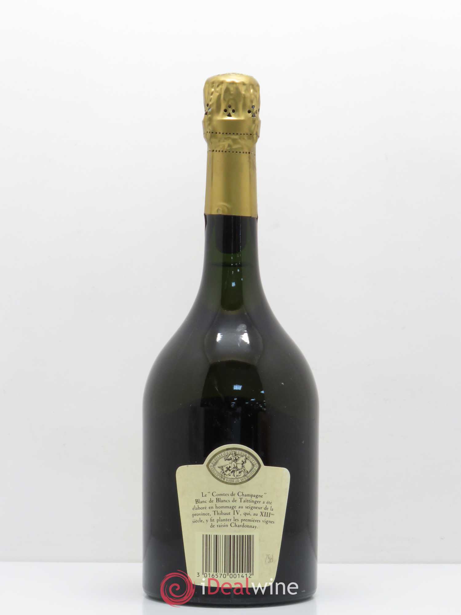 Comtes de Champagne Taittinger 1976 - Lot de 1 bouteille - 1