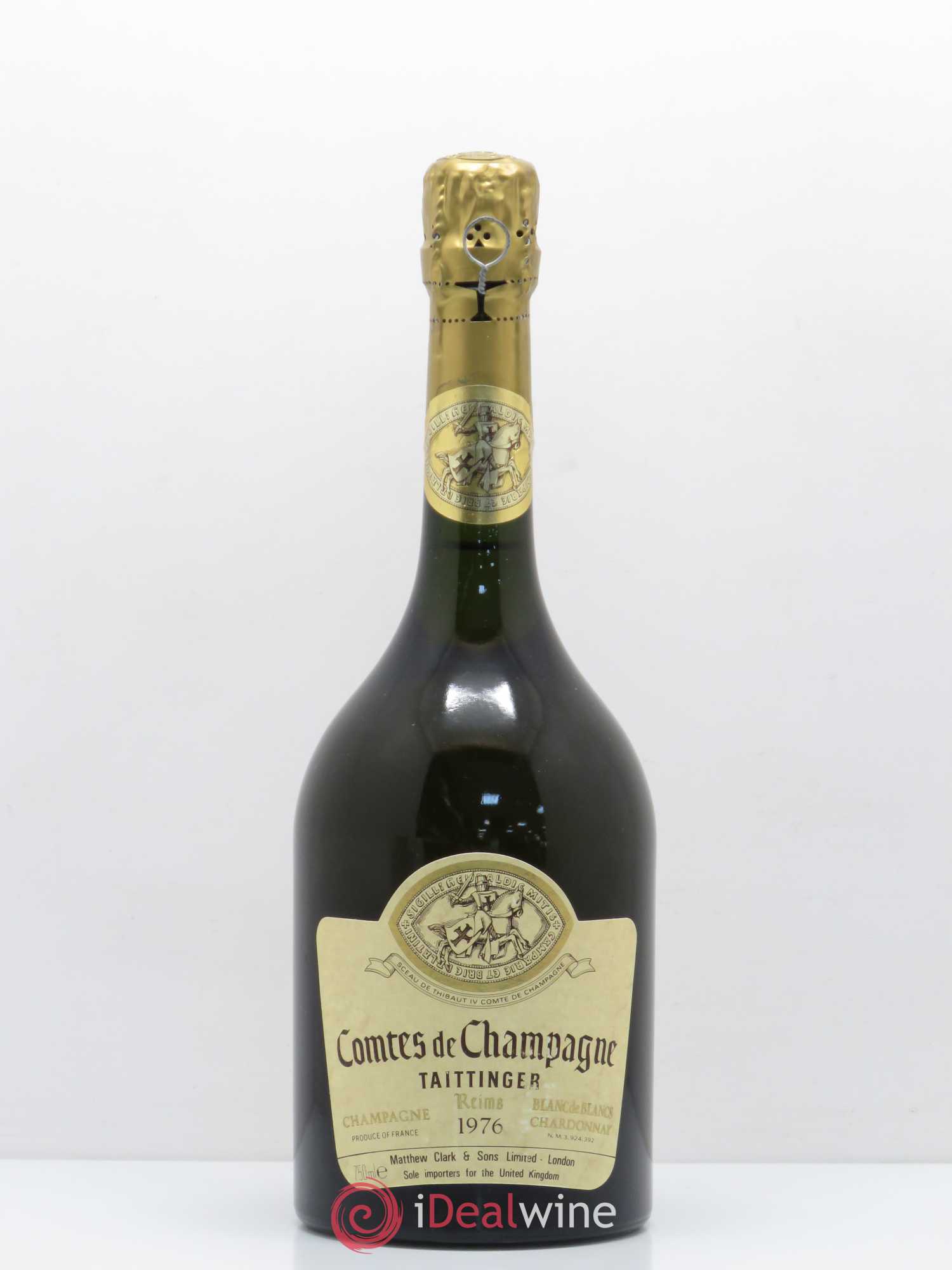 Comtes de Champagne Taittinger 1976 - Lot de 1 bouteille - 0