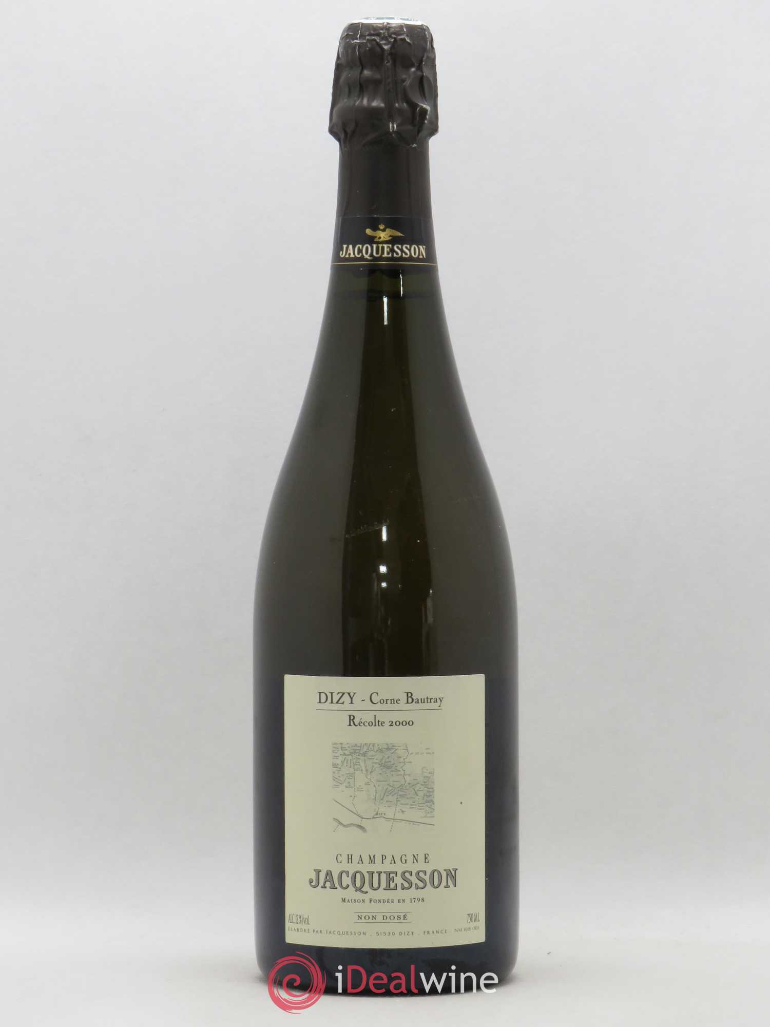 Dizy Corne Bautray Extra-Brut Jacquesson Non dosé 2000 - Lot de 1 bouteille - 0