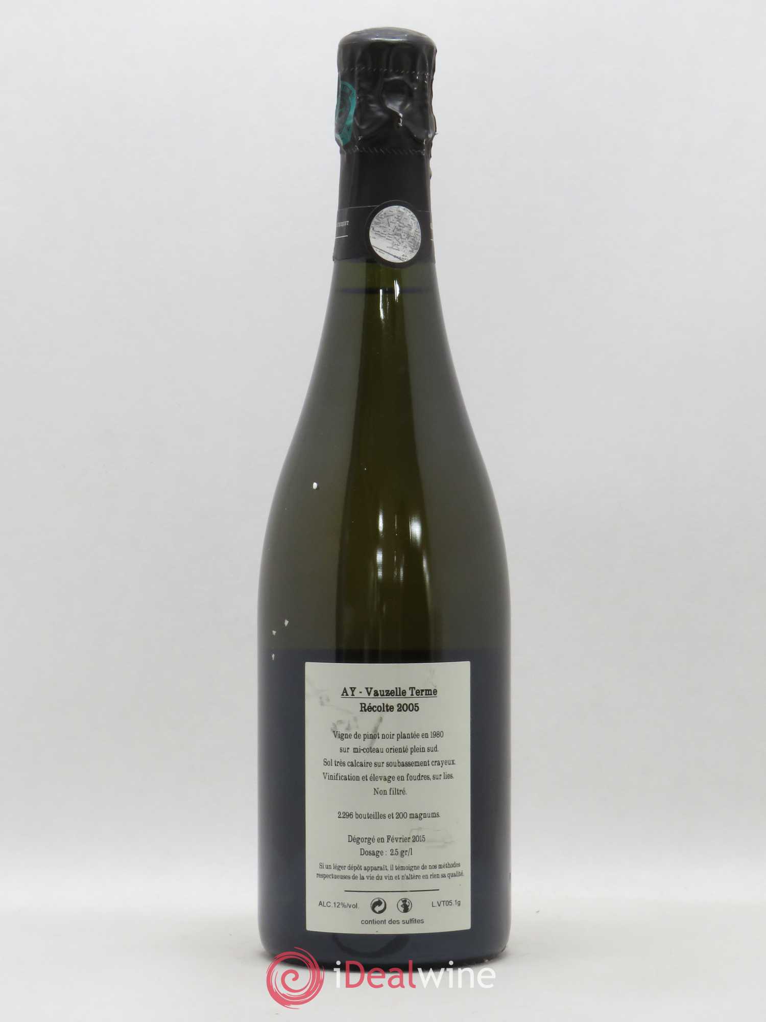 Aÿ Vauzelle Terme Extra-Brut Jacquesson Extra Brut 2005 - Lot de 1 bouteille - 1