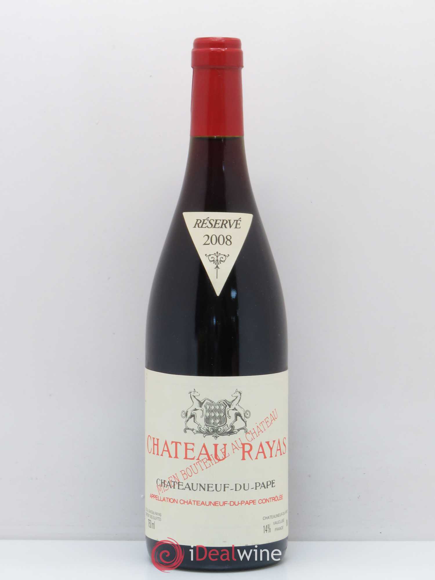 Châteauneuf-du-Pape Château Rayas Emmanuel Reynaud 2008 - Lot de 1 bouteille - 0