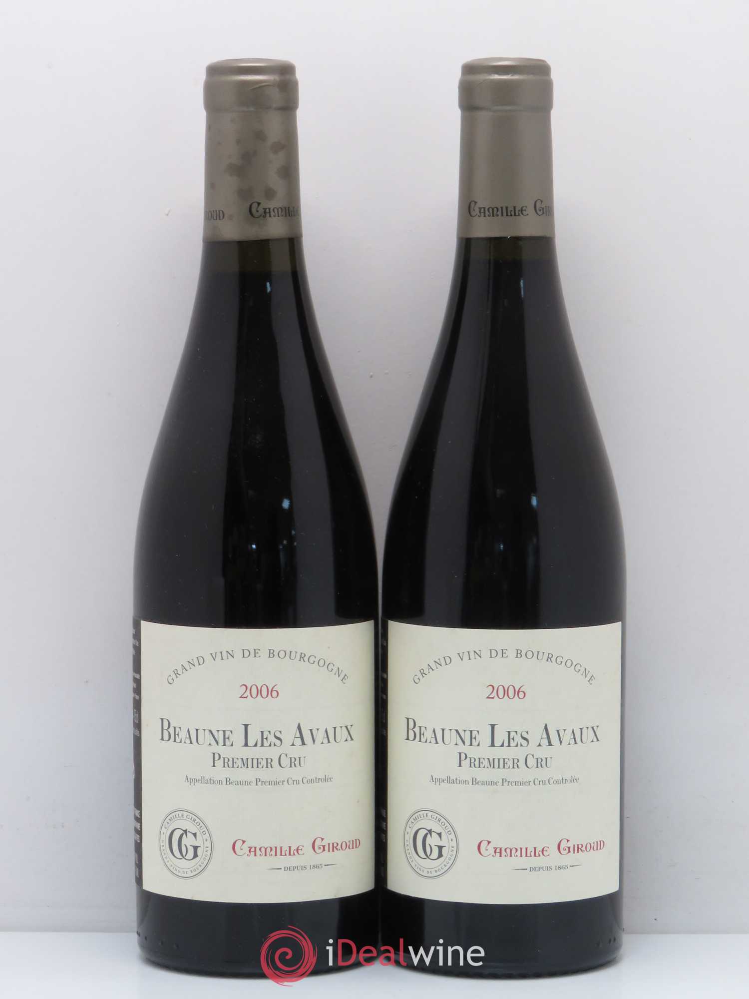 Beaune 1er Cru Les Avaux C.Giroud 2006 - Posten von 2 Flaschen - 0