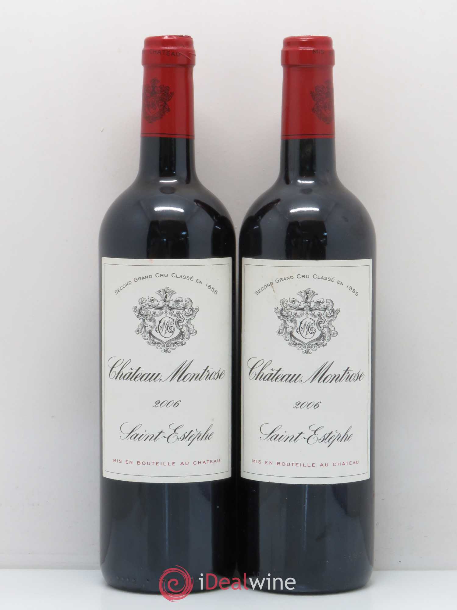 Château Montrose 2ème Grand Cru Classé 2006 - Lot de 2 bouteilles - 0