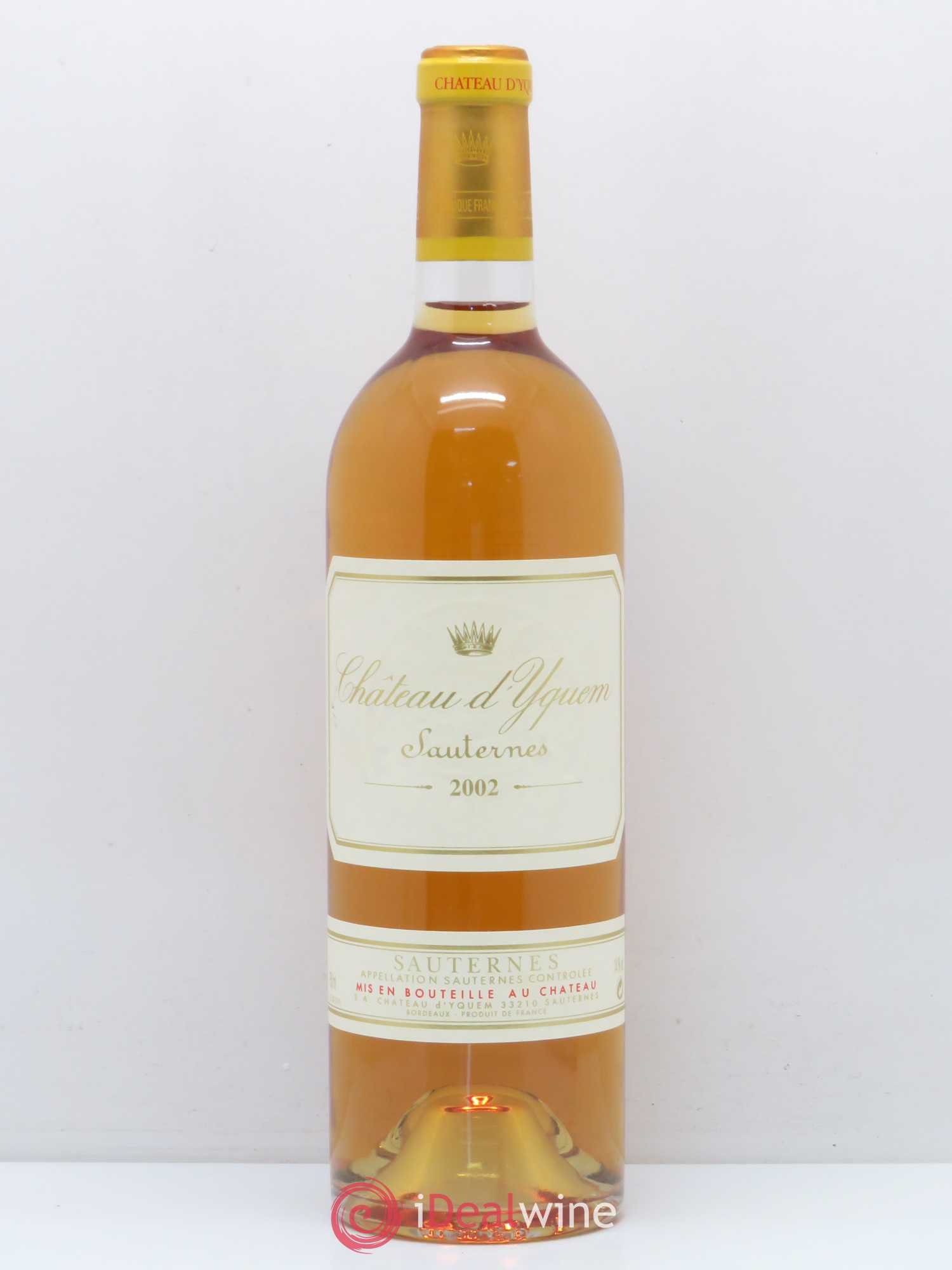 Château d' Yquem 1er Cru Classé Supérieur 2002 - Lotto di 1 bottiglia - 0