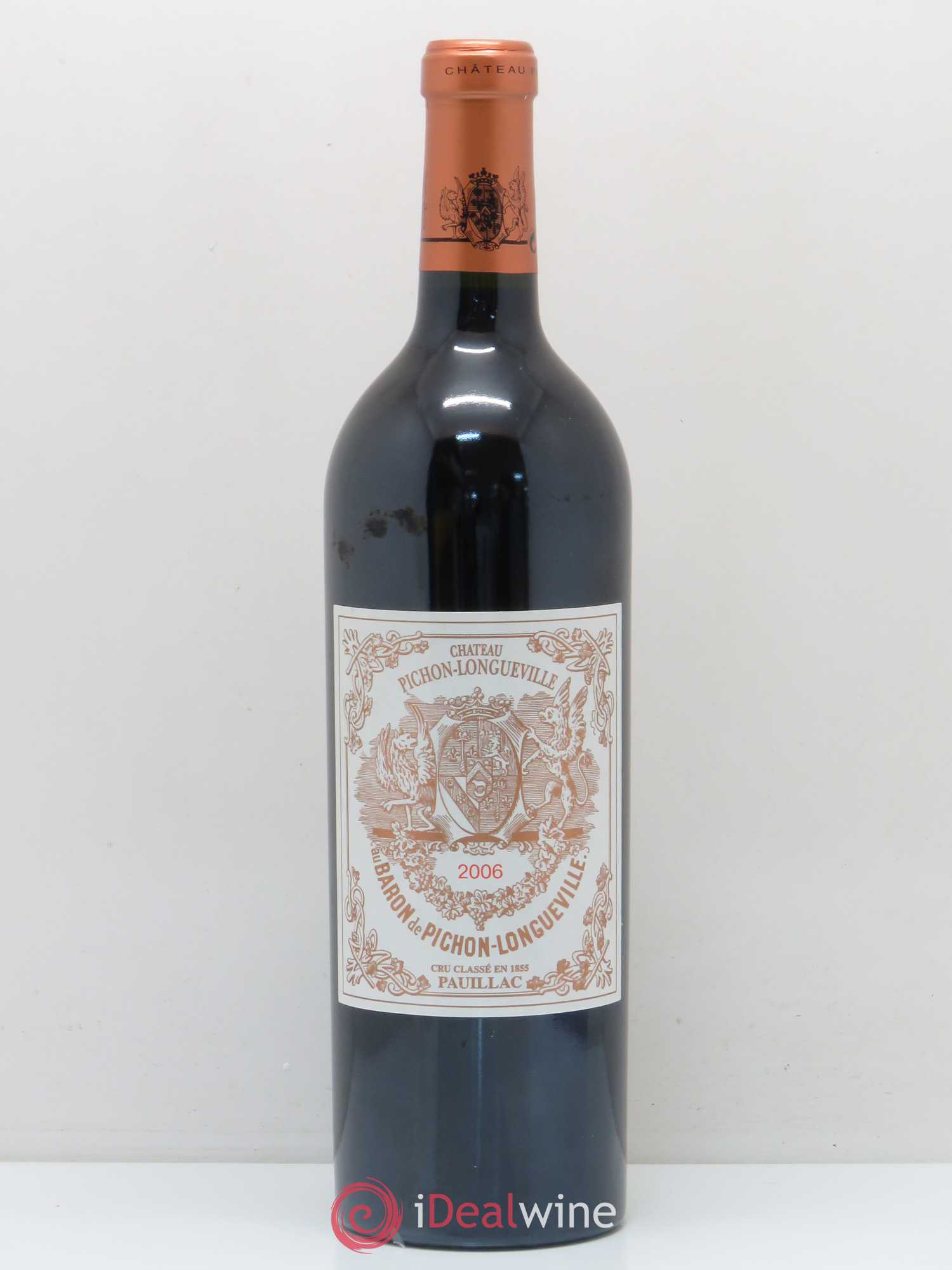Pichon Longueville Baron 2ème Grand Cru Classé 2006 - Lot de 1 bouteille - 0