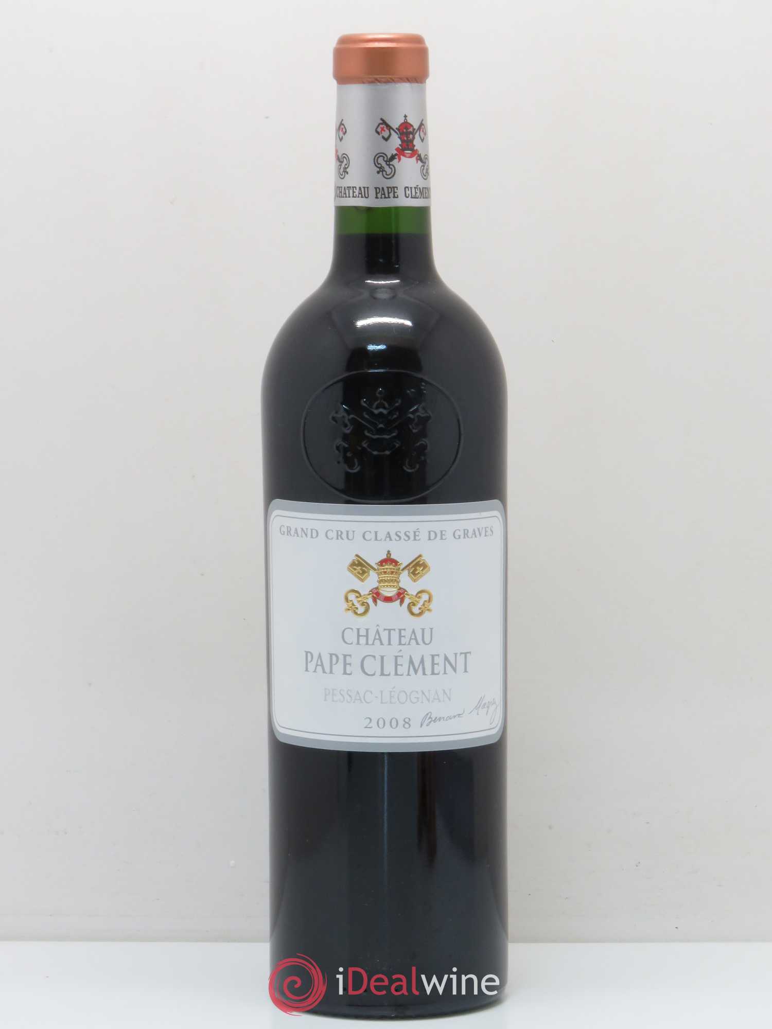 Château Pape Clément Cru Classé de Graves 2008 - Lot de 1 bouteille - 0