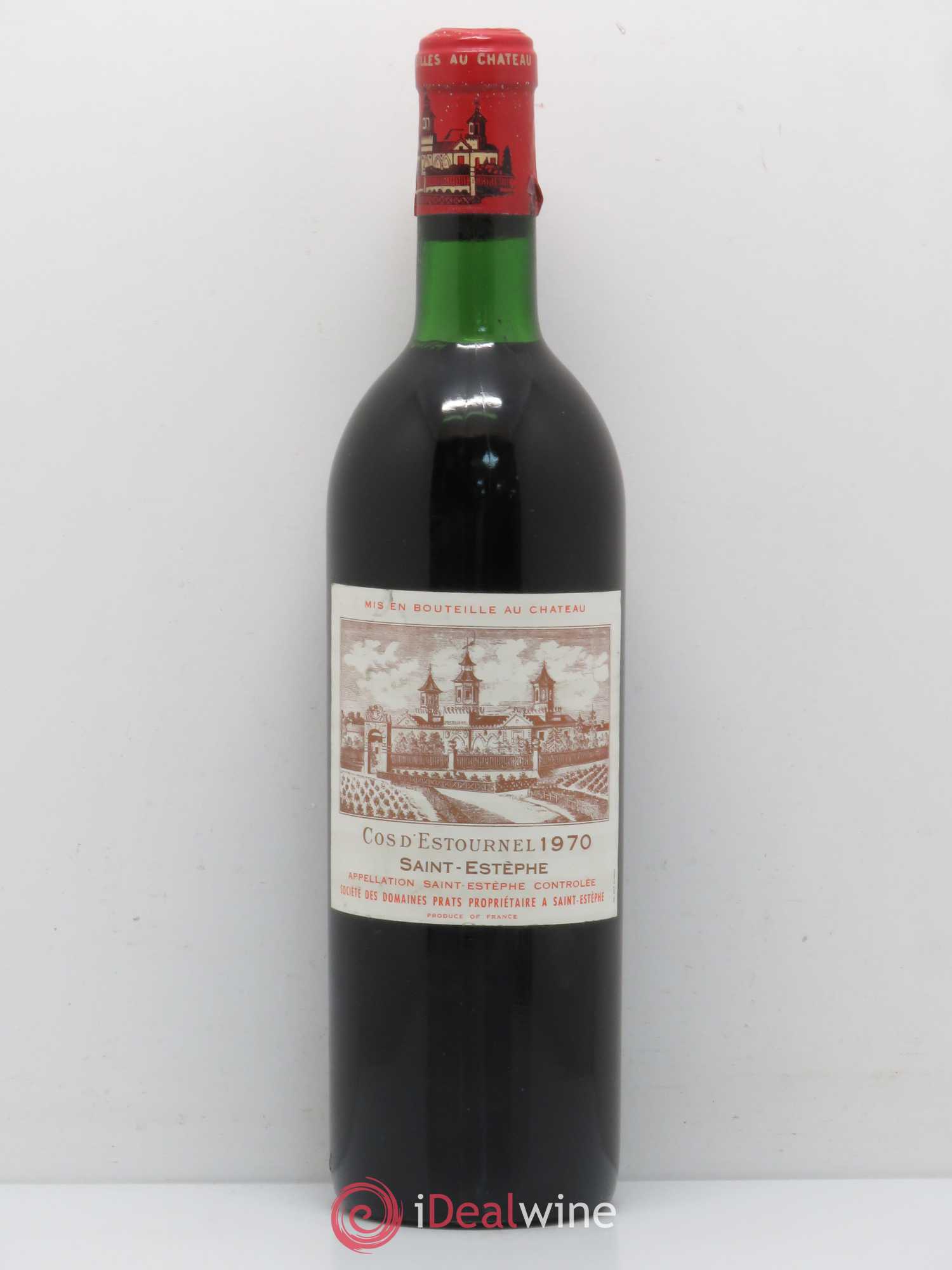 Cos d'Estournel 2ème Grand Cru Classé 1970 - Lot de 1 bouteille - 0