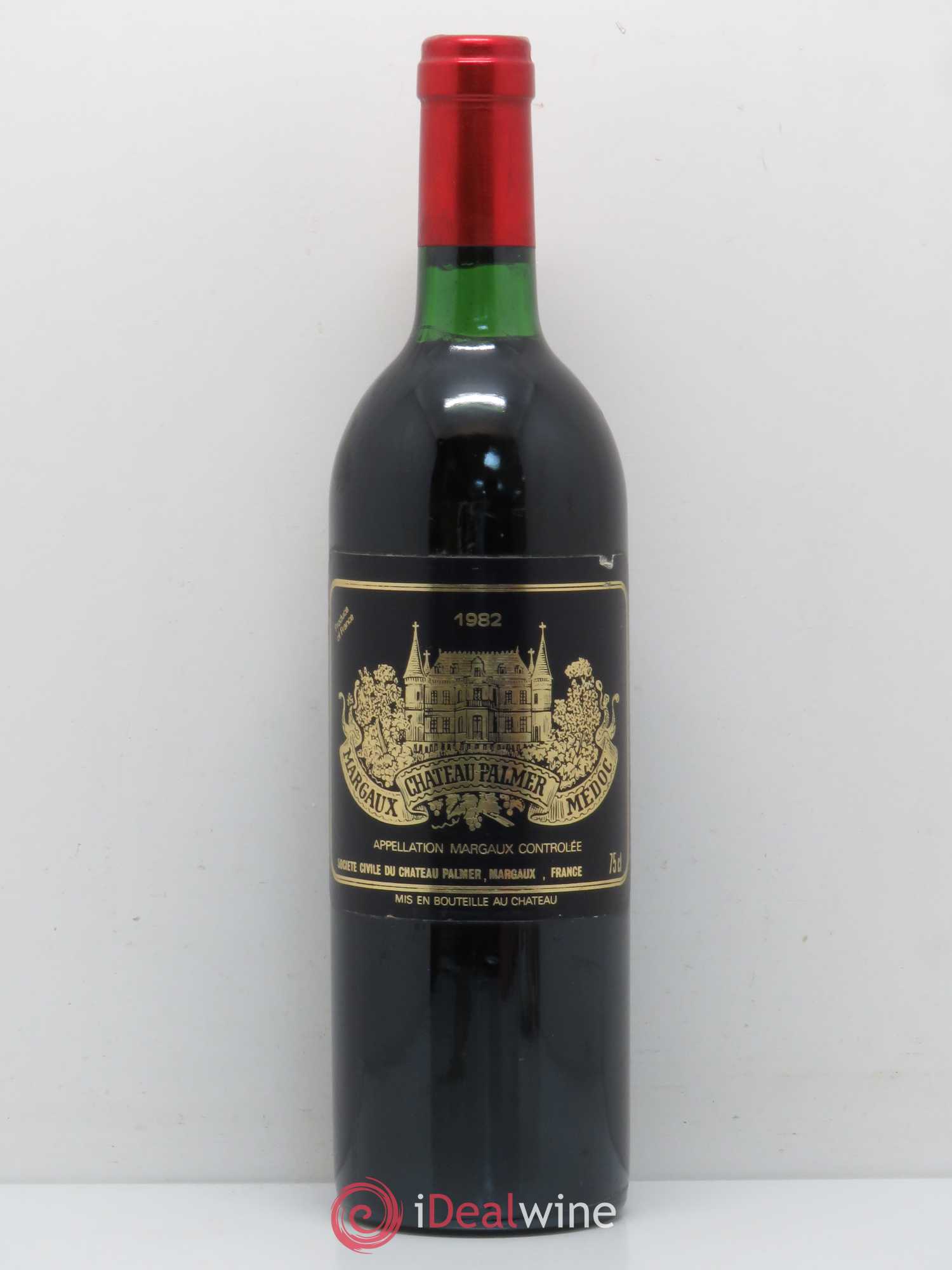 Château Palmer 3ème Grand Cru Classé 1982 - Lot de 1 bouteille - 0