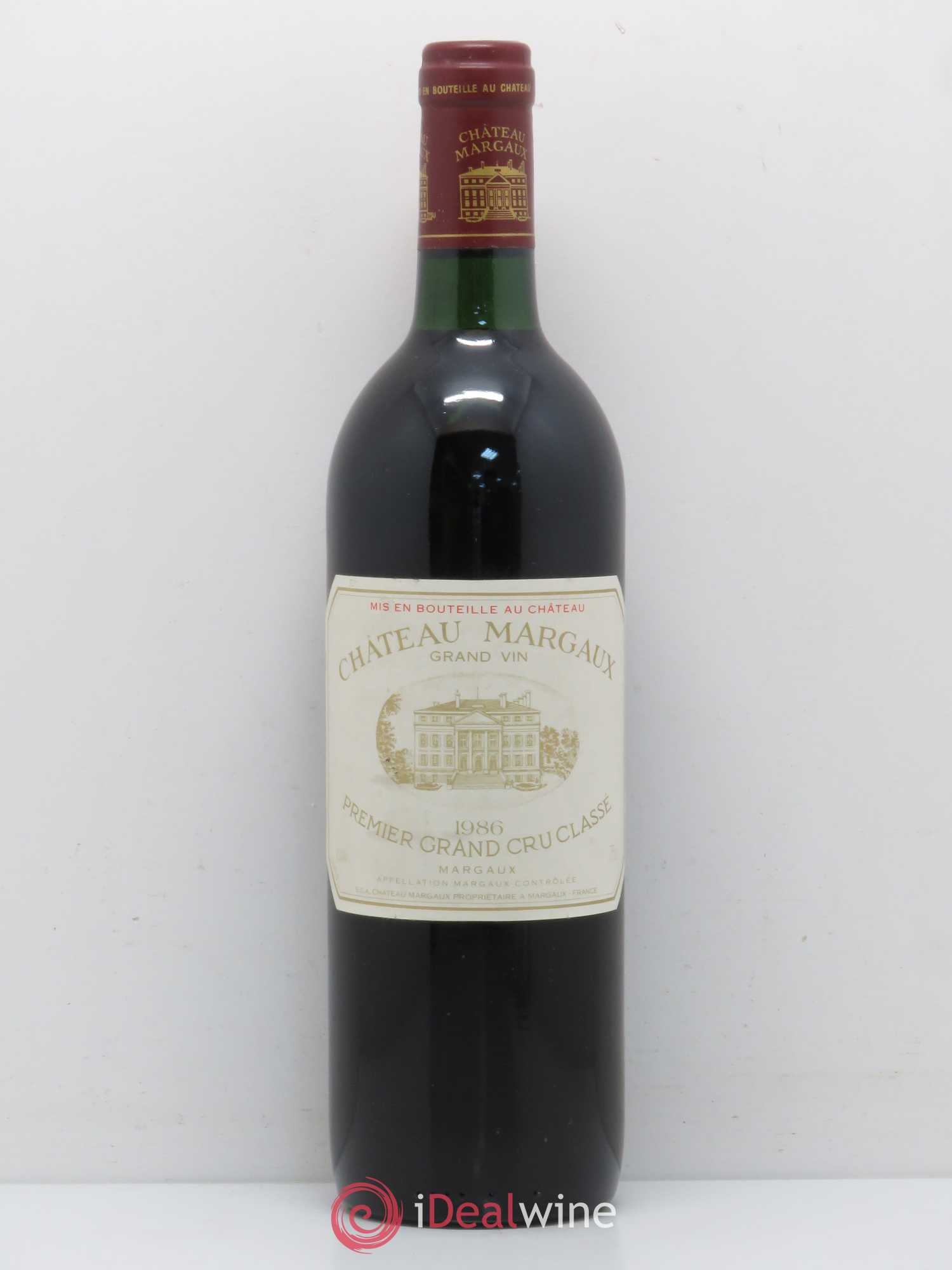 Château Margaux 1er Grand Cru Classé 1986 - Lot de 1 bouteille - 0