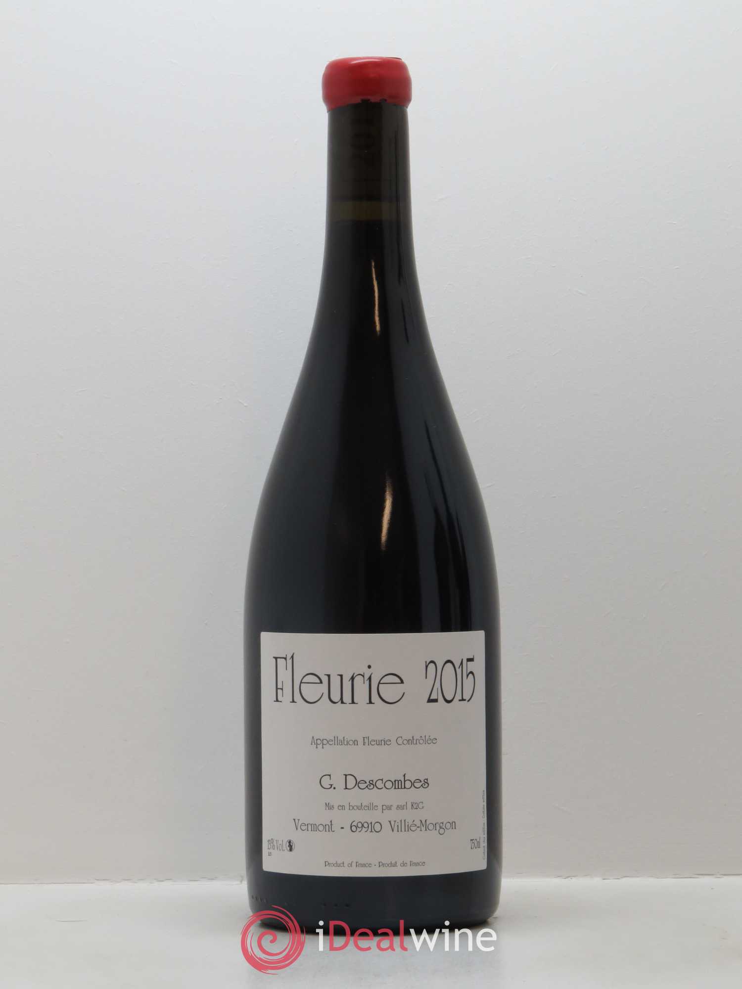 Fleurie Vieilles vignes Georges Descombes (Domaine) 2015 - Lot de 1 bouteille - 0