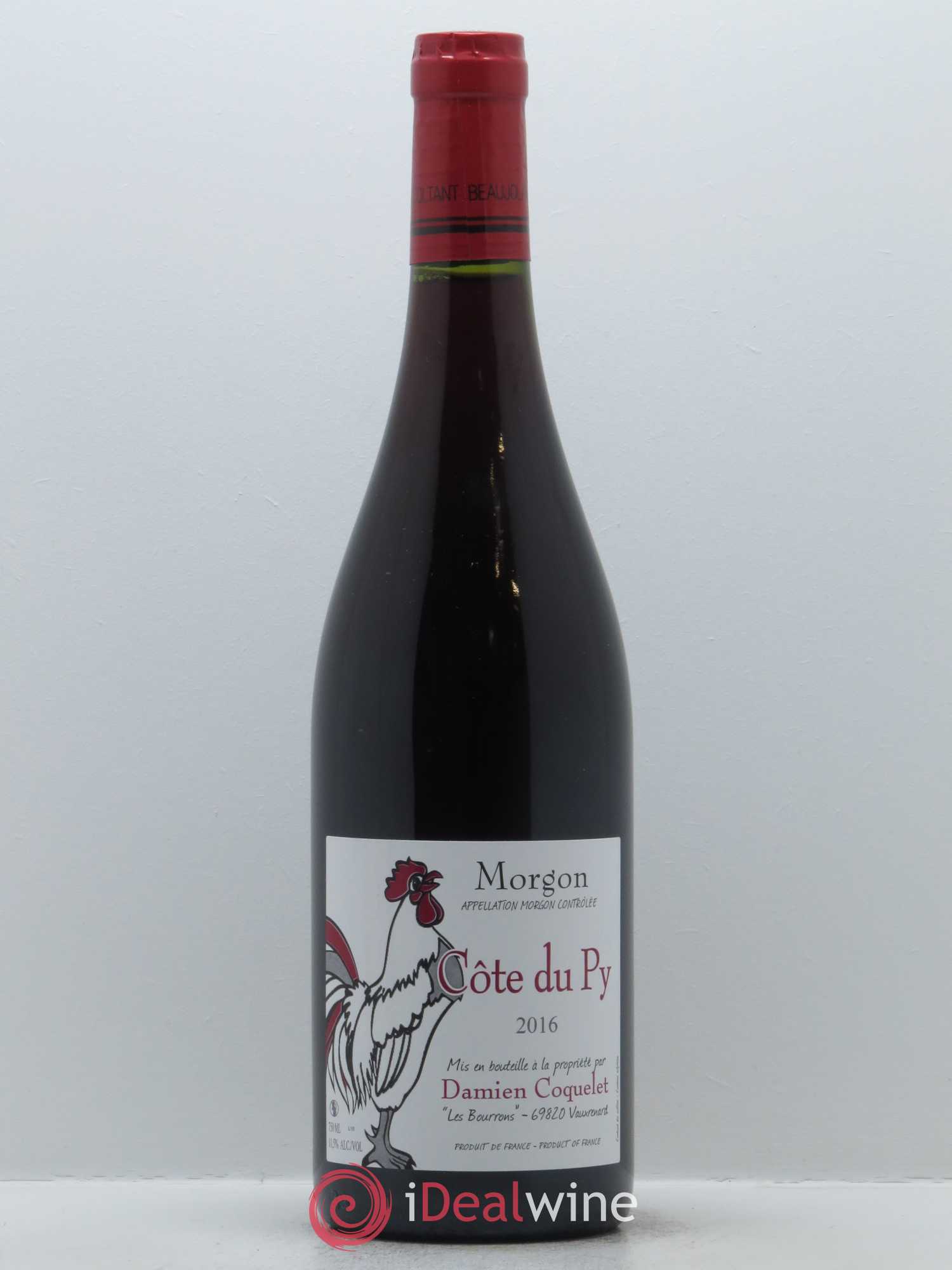 Morgon Côte du Py Damien Coquelet 2016 - Lot de 1 bouteille - 0