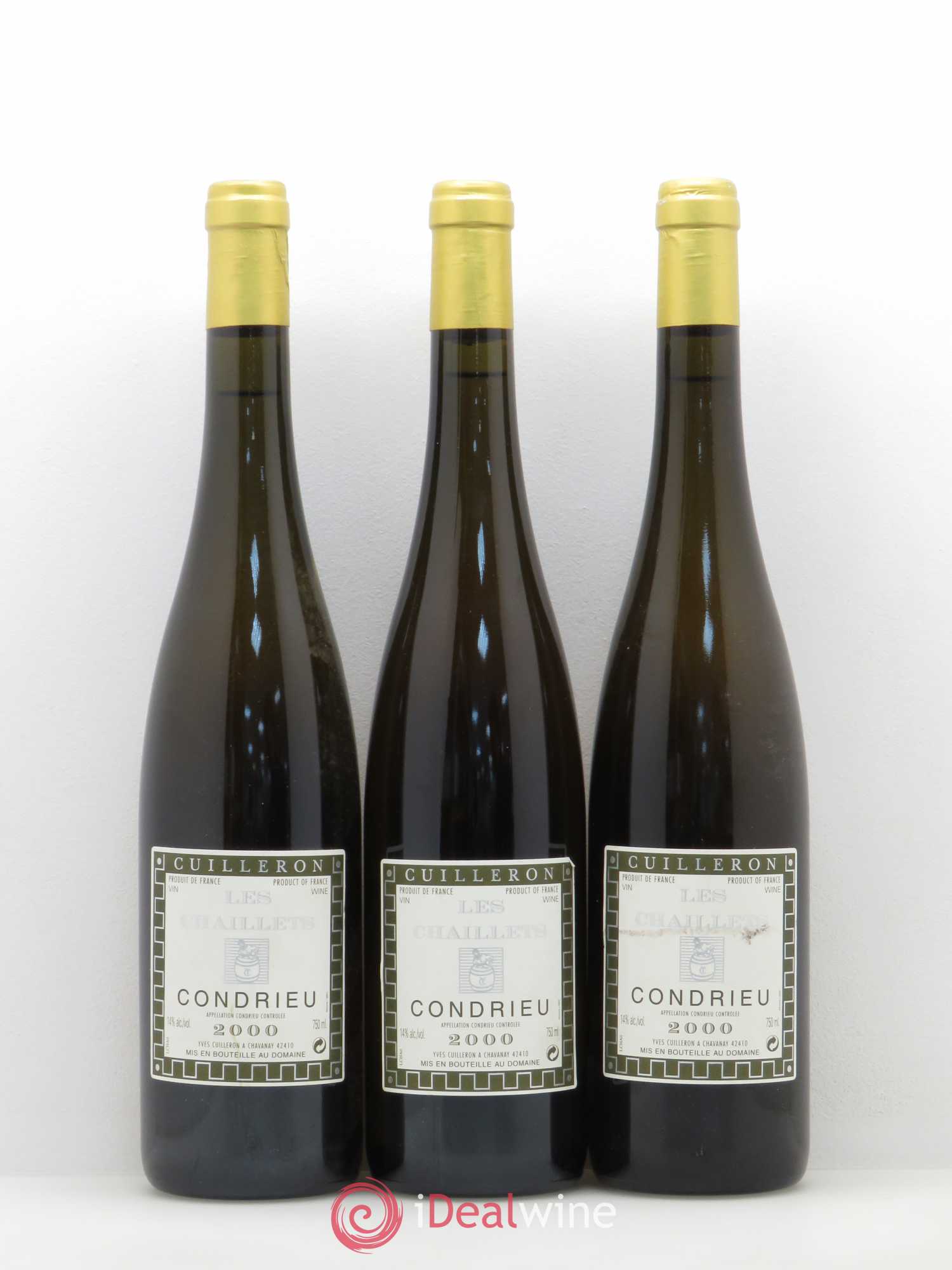 Condrieu Les Chaillets Yves Cuilleron (Domaine) 2000 - Lot de 3 bouteilles - 0