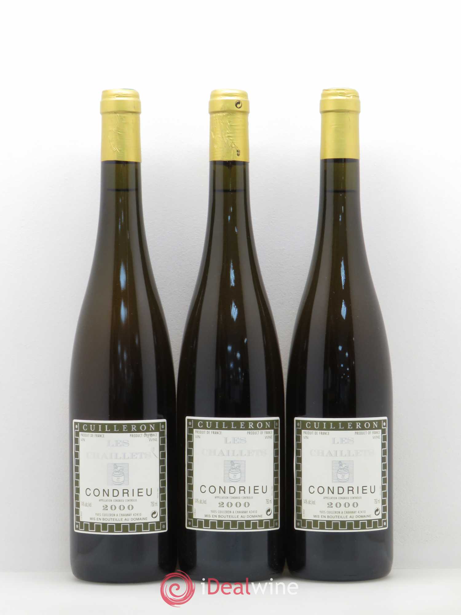 Condrieu Les Chaillets Yves Cuilleron (Domaine) 2000 - Lot de 3 bouteilles - 0