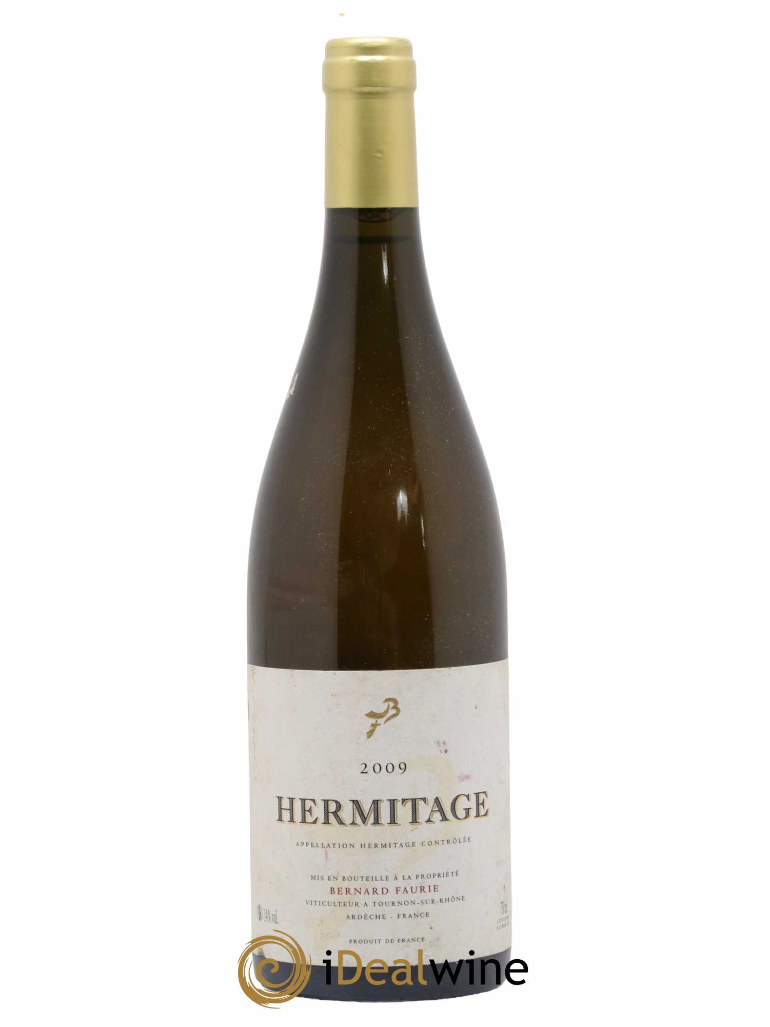 Hermitage Bernard Faurie 2009 - Lot de 1 bouteille - 0