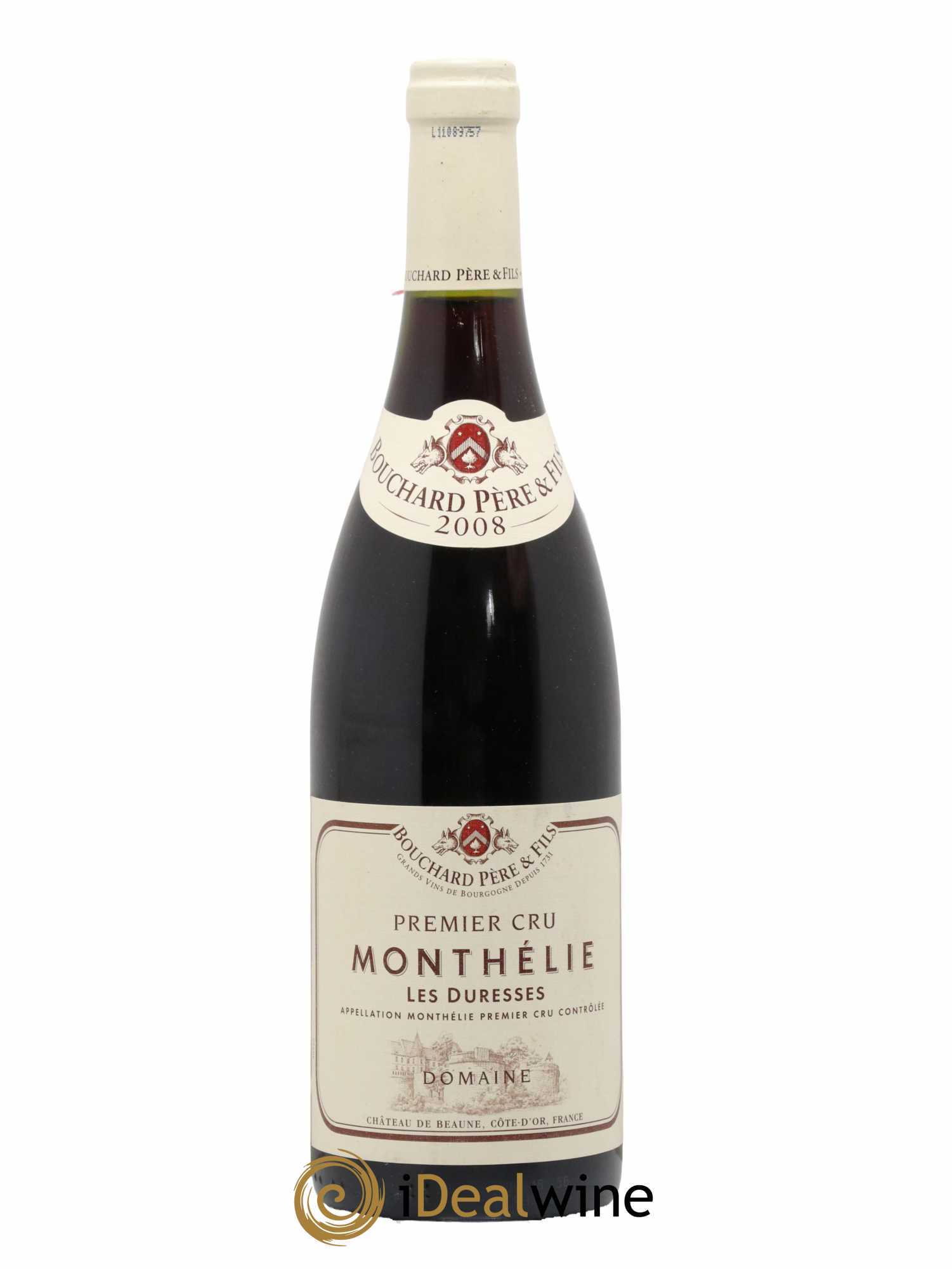 Monthélie 1er Cru Les Duresses Bouchard Père & Fils 2008 - Lotto di 1 bottiglia - 0