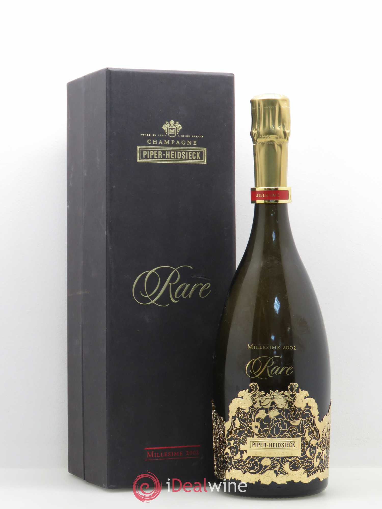 Rare Piper Heidsieck 2002 - Lot de 1 bouteille - 1