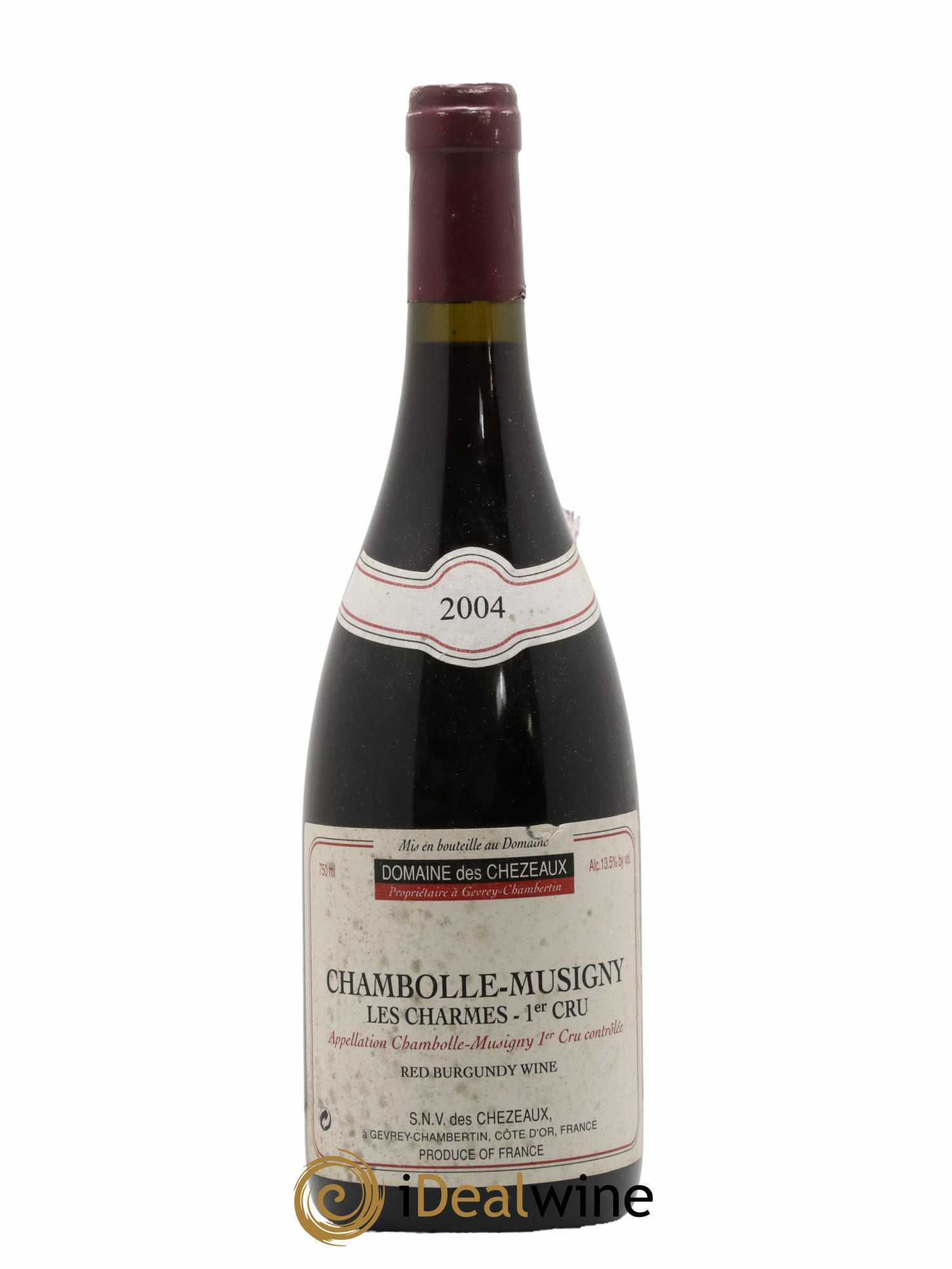 Chambolle-Musigny 1er Cru Les Charmes Des Chezeaux (Domaine) 2004 - Lot of 1 bottle - 0