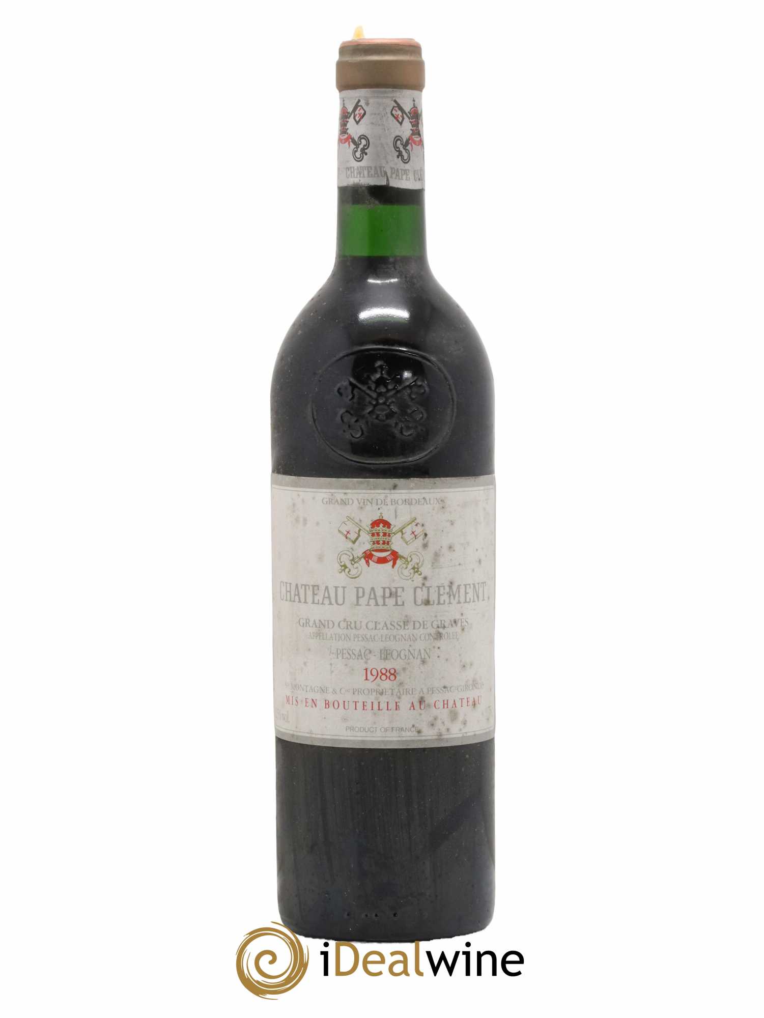 Château Pape Clément Cru Classé de Graves 1988 - Lot de 1 bouteille - 0
