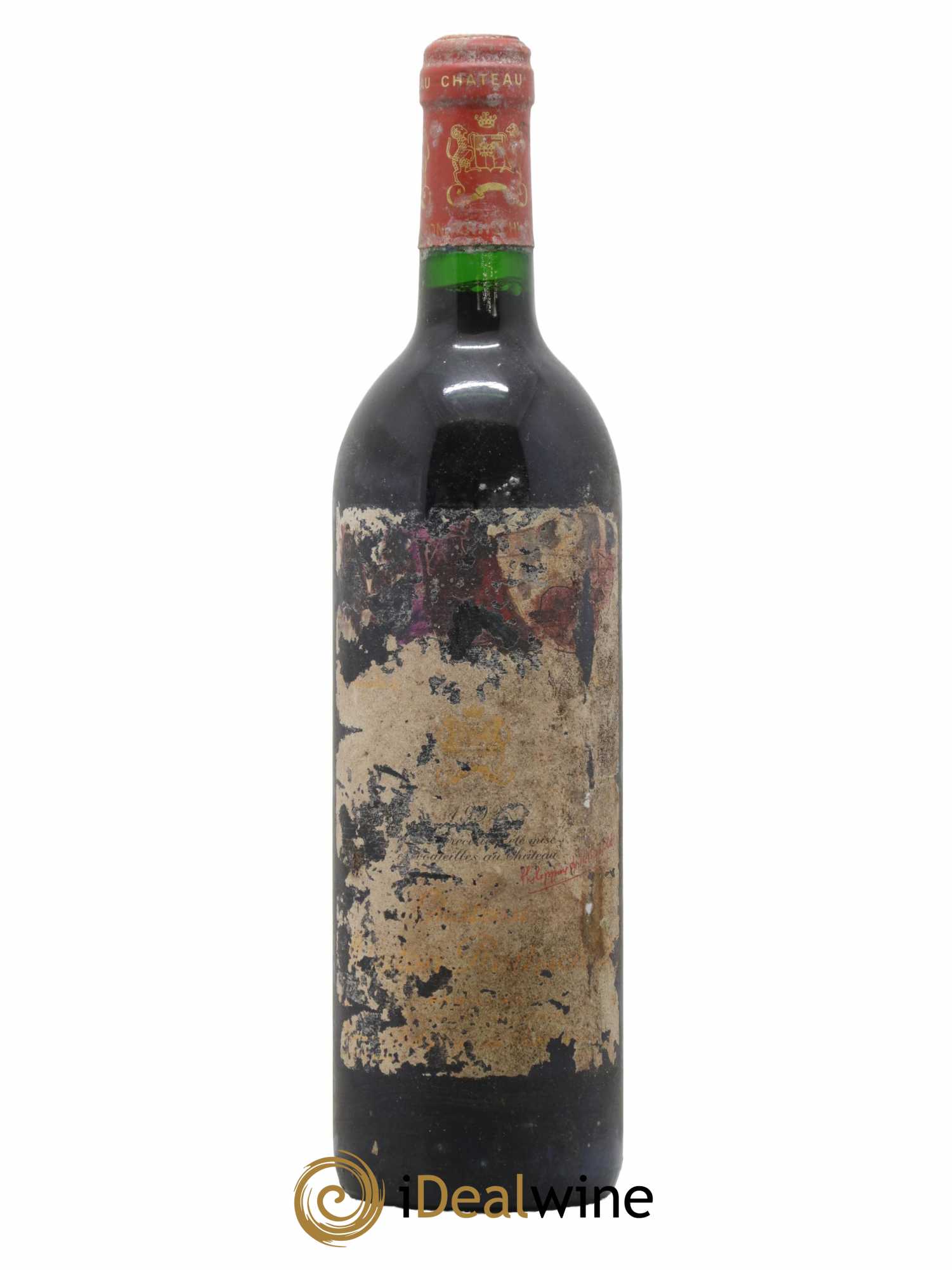 Château Mouton Rothschild 1er Grand Cru Classé 1992 - Lot de 1 bouteille - 0
